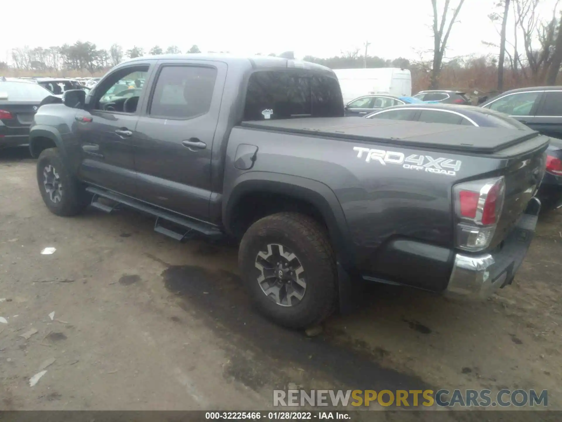 3 Photograph of a damaged car 3TYCZ5ANXMT008477 TOYOTA TACOMA 4WD 2021