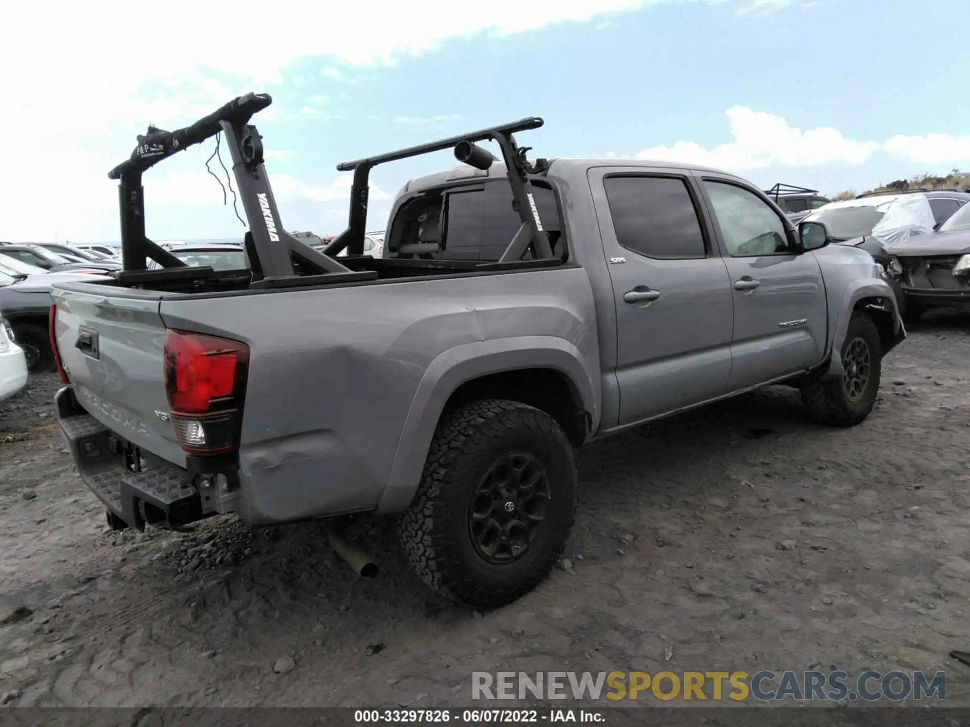 4 Фотография поврежденного автомобиля 3TYCZ5ANXMT016269 TOYOTA TACOMA 4WD 2021