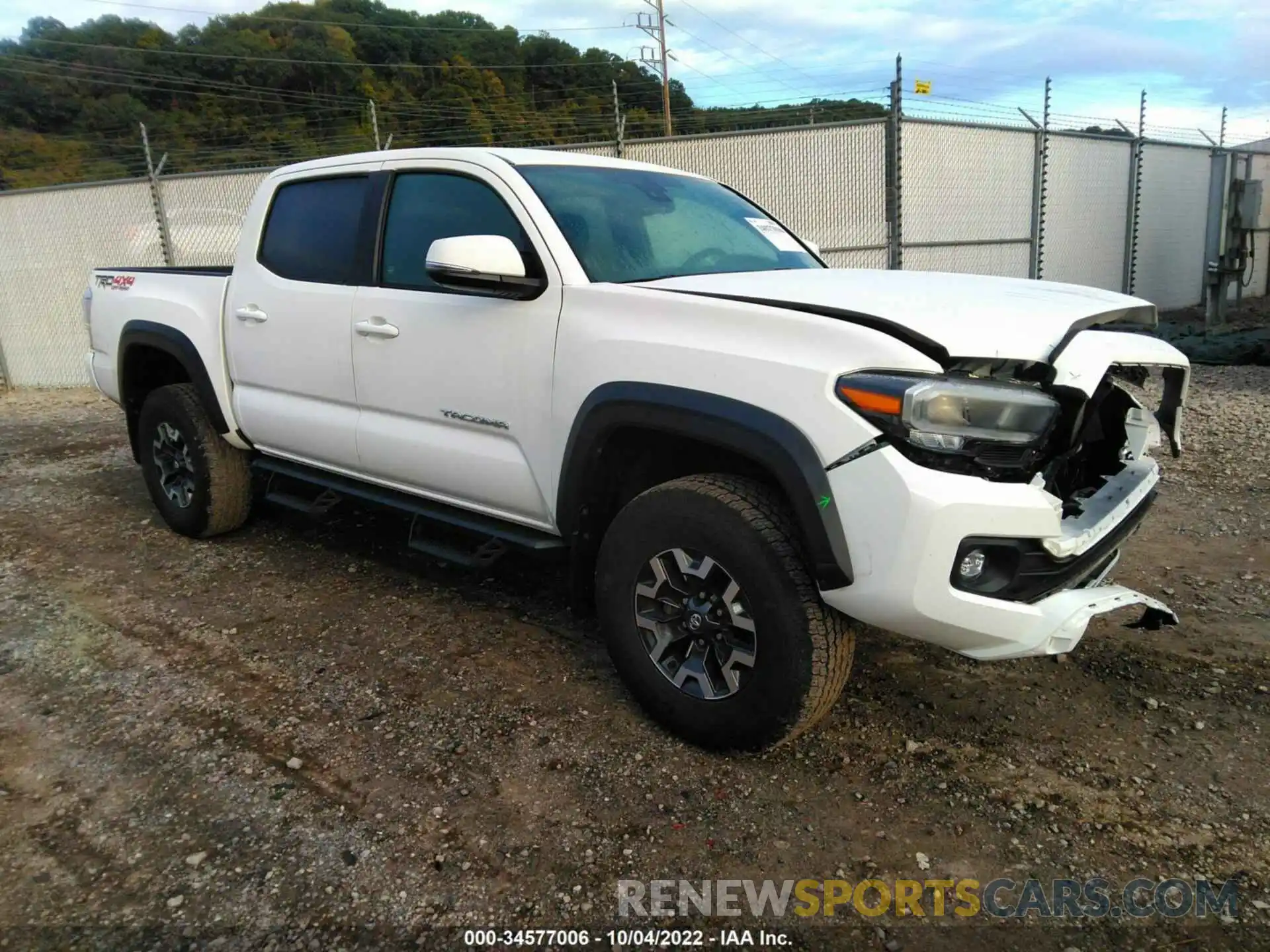 1 Фотография поврежденного автомобиля 3TYCZ5ANXMT050020 TOYOTA TACOMA 4WD 2021