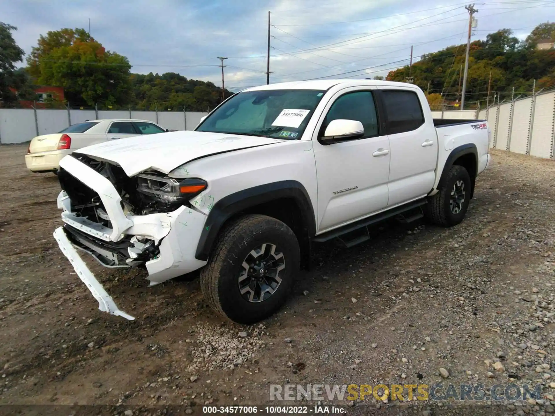 2 Фотография поврежденного автомобиля 3TYCZ5ANXMT050020 TOYOTA TACOMA 4WD 2021