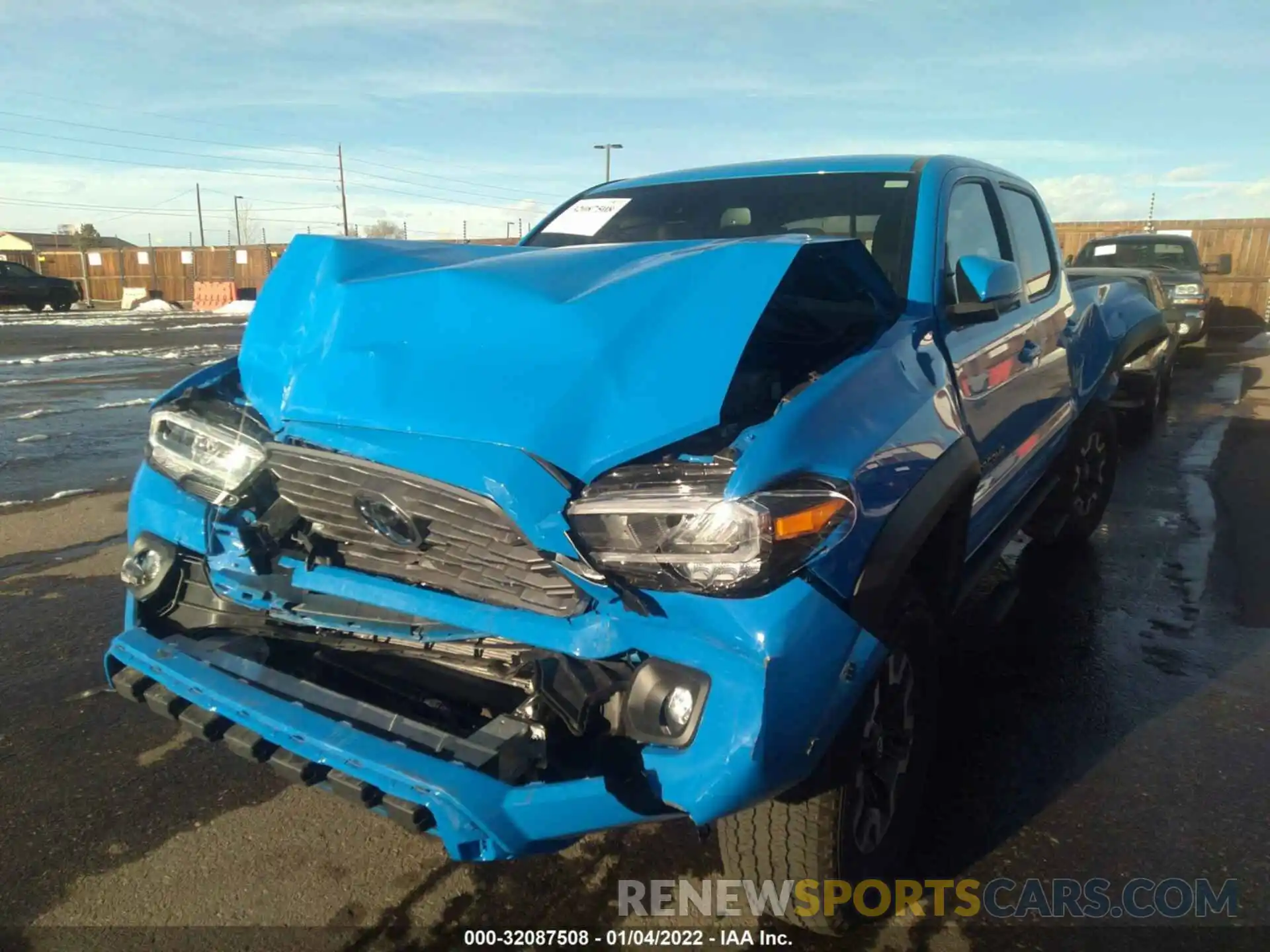 2 Photograph of a damaged car 3TYDZ5BN0MT004232 TOYOTA TACOMA 4WD 2021