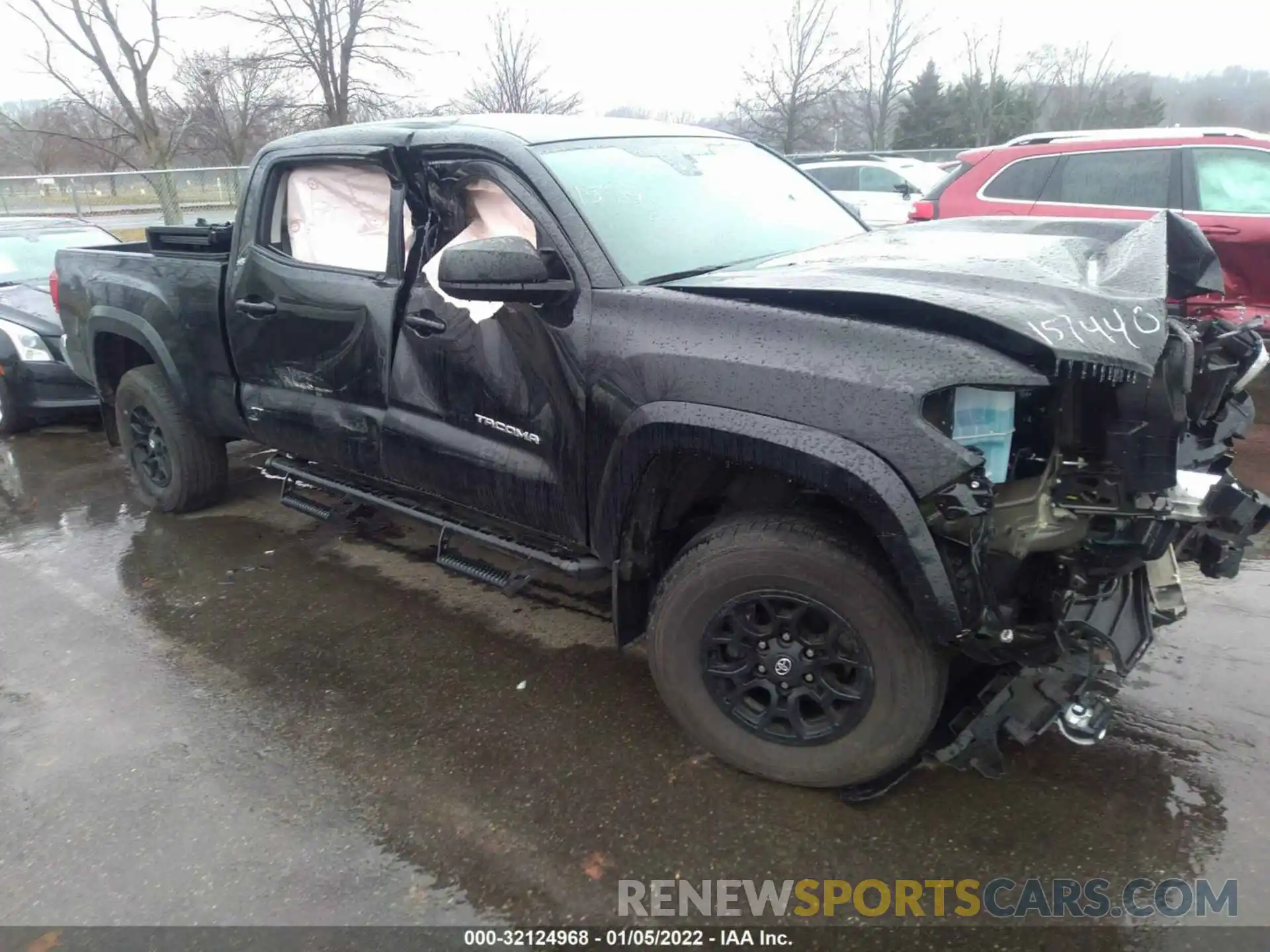 1 Photograph of a damaged car 3TYDZ5BN1MT003915 TOYOTA TACOMA 4WD 2021