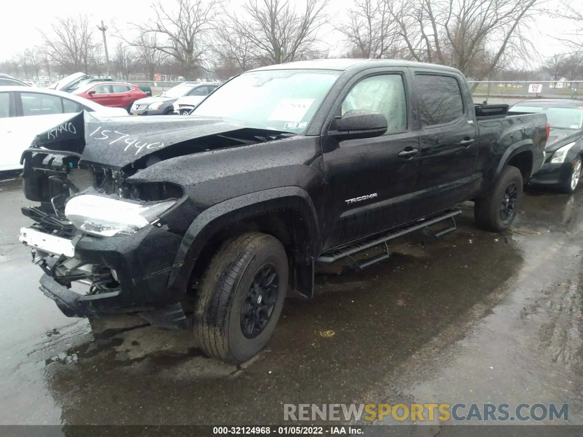 2 Photograph of a damaged car 3TYDZ5BN1MT003915 TOYOTA TACOMA 4WD 2021