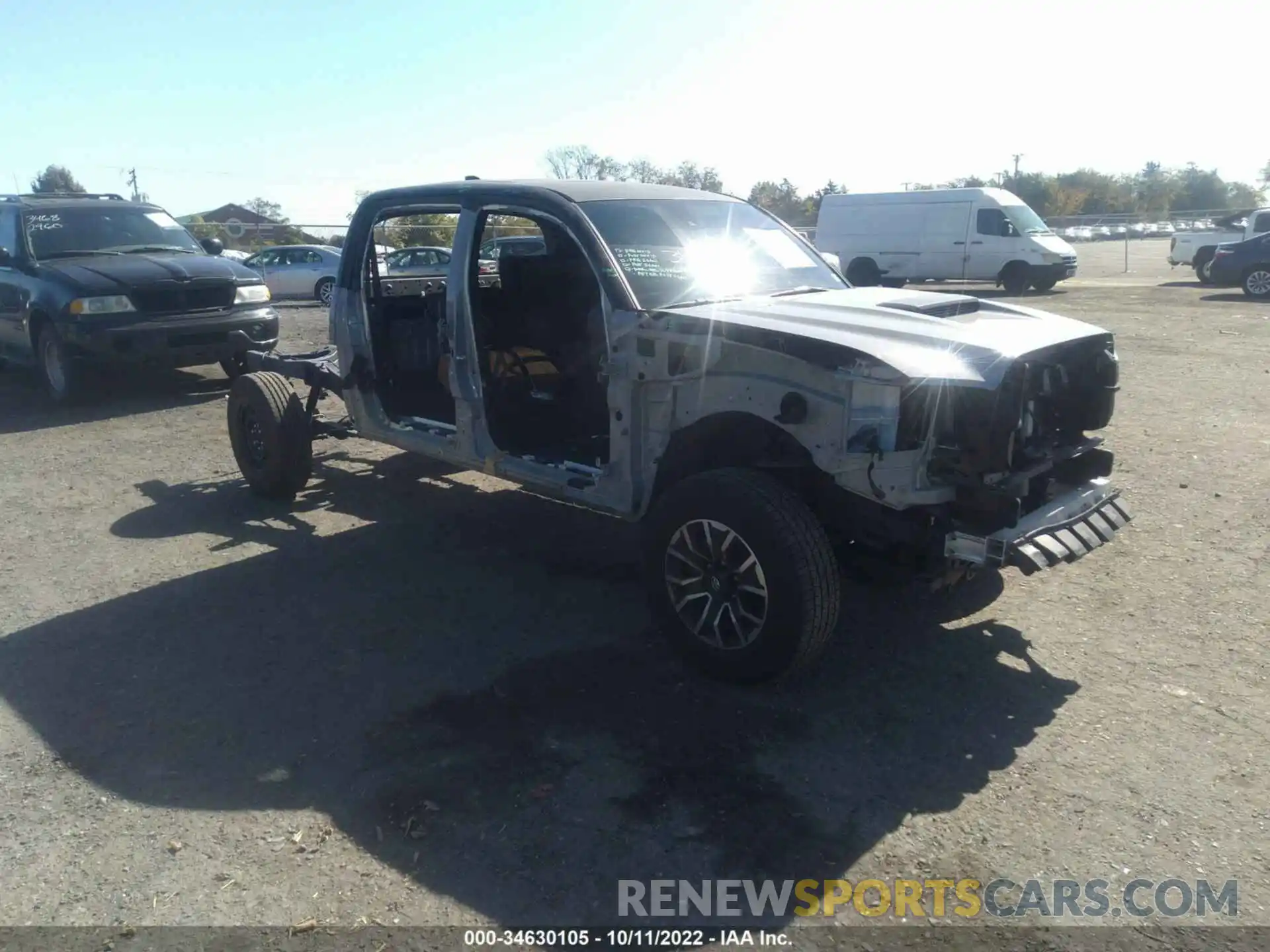 1 Фотография поврежденного автомобиля 3TYDZ5BN2MT002224 TOYOTA TACOMA 4WD 2021