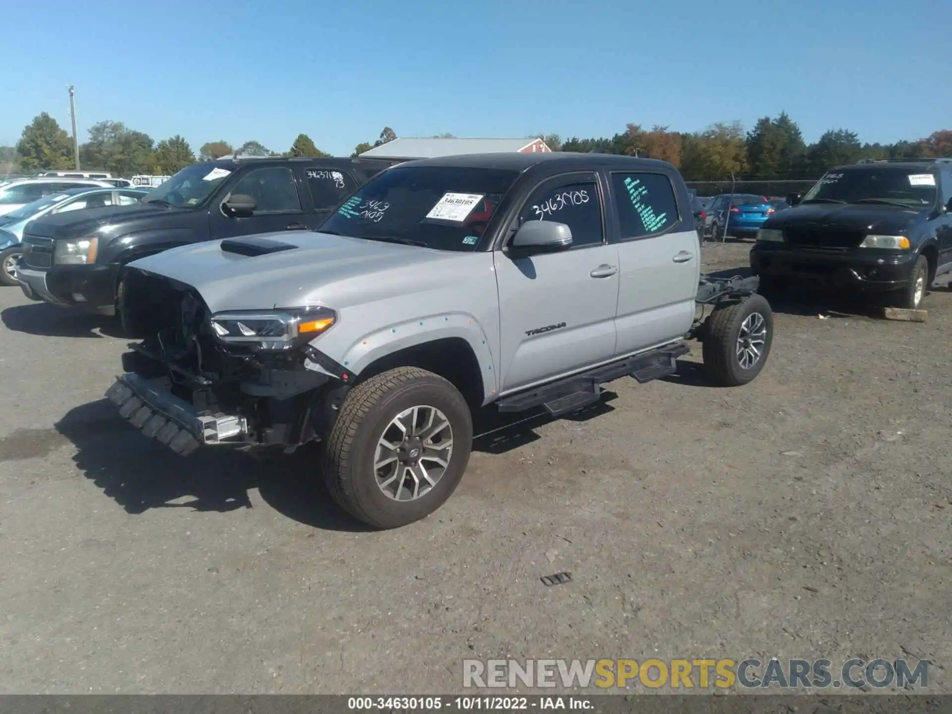 2 Фотография поврежденного автомобиля 3TYDZ5BN2MT002224 TOYOTA TACOMA 4WD 2021