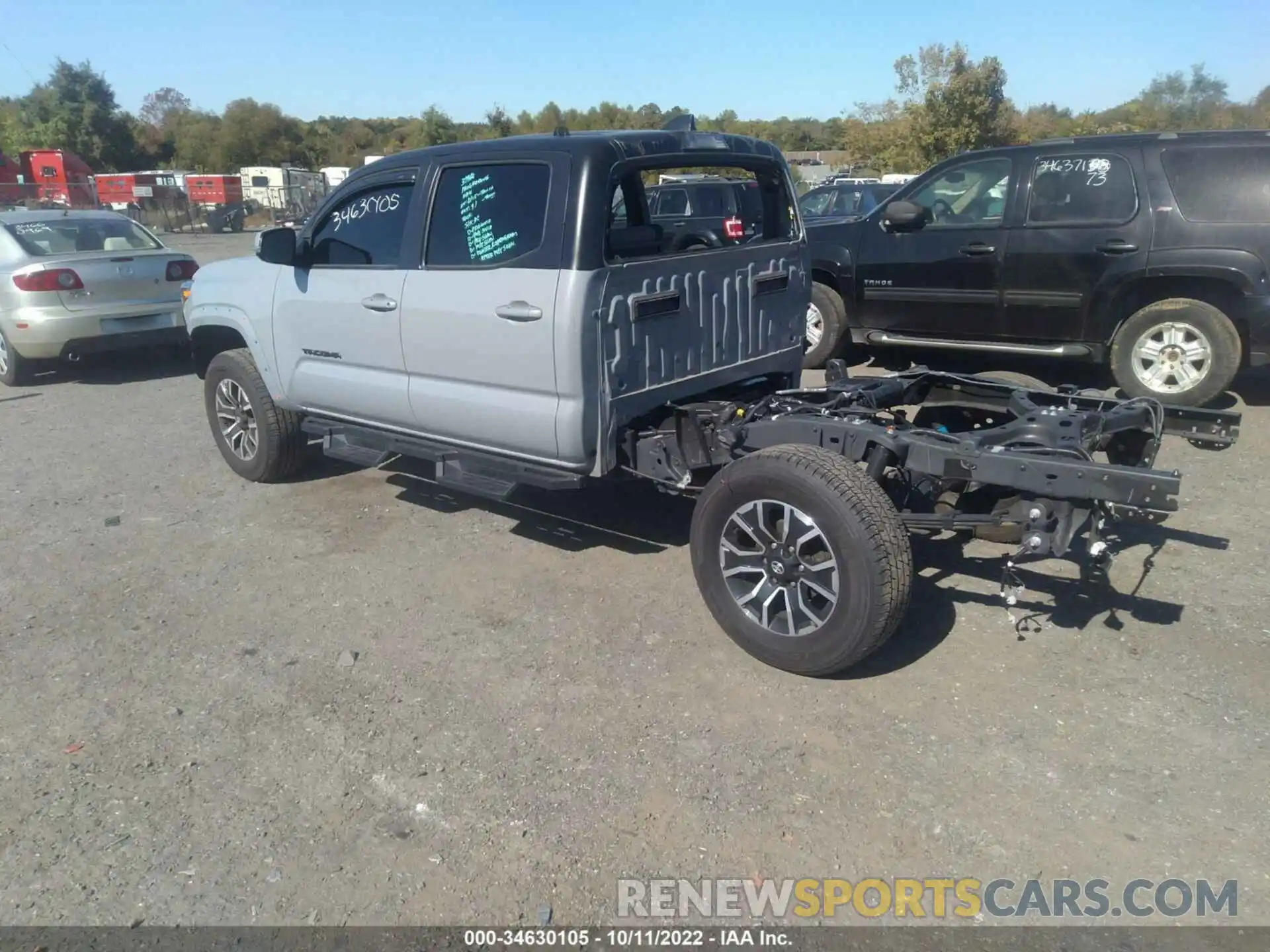 3 Фотография поврежденного автомобиля 3TYDZ5BN2MT002224 TOYOTA TACOMA 4WD 2021