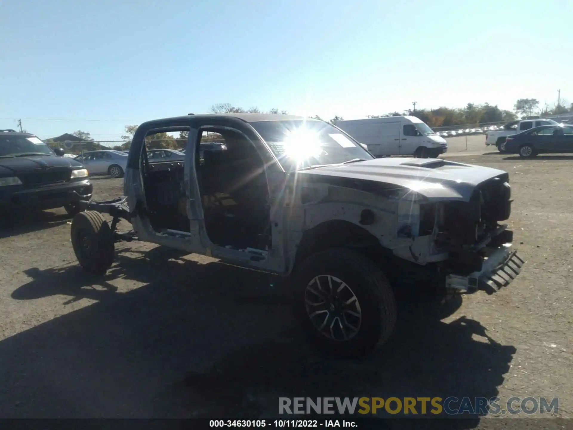 6 Фотография поврежденного автомобиля 3TYDZ5BN2MT002224 TOYOTA TACOMA 4WD 2021