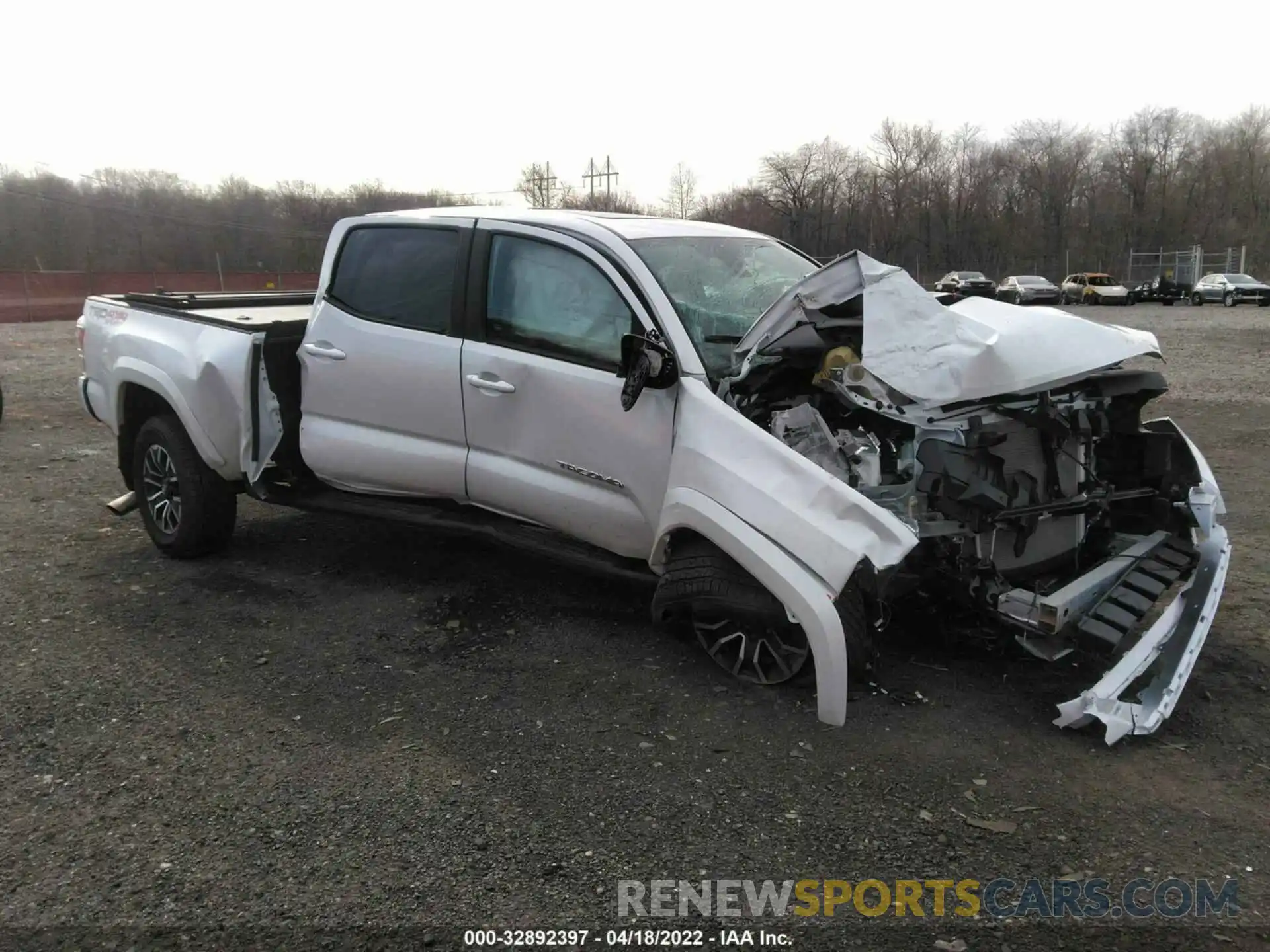 1 Photograph of a damaged car 3TYDZ5BN3MT001308 TOYOTA TACOMA 4WD 2021