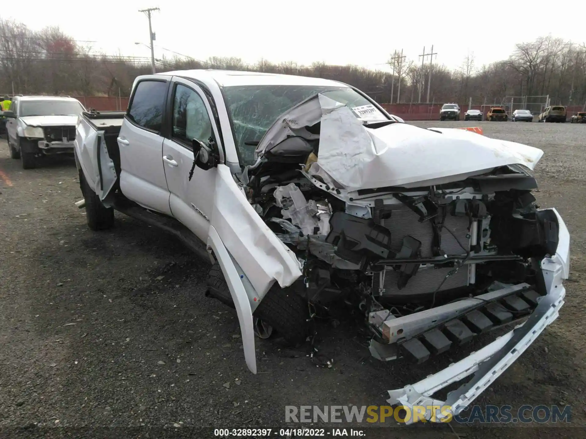 6 Photograph of a damaged car 3TYDZ5BN3MT001308 TOYOTA TACOMA 4WD 2021