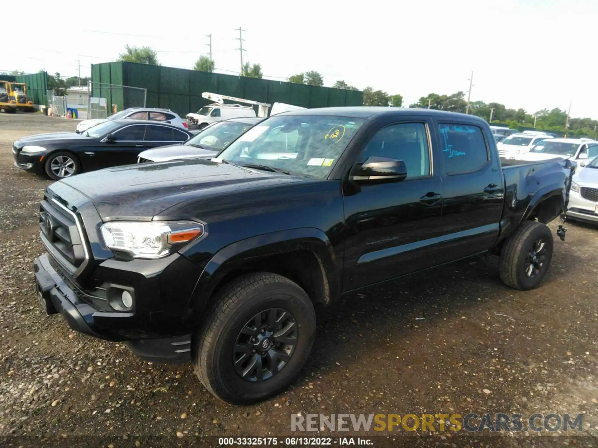 2 Photograph of a damaged car 3TYDZ5BN3MT001325 TOYOTA TACOMA 4WD 2021