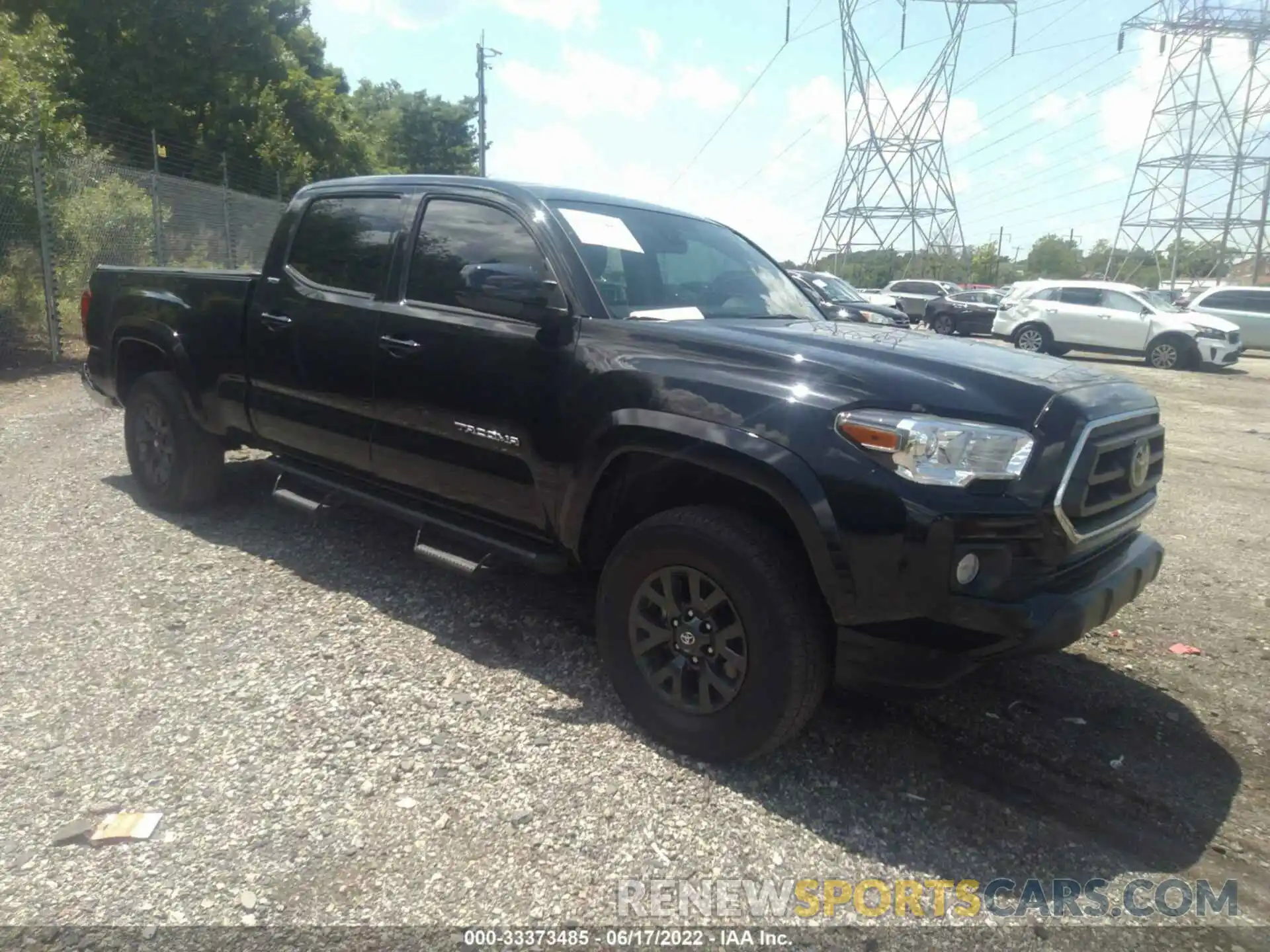 1 Photograph of a damaged car 3TYDZ5BN3MT002197 TOYOTA TACOMA 4WD 2021