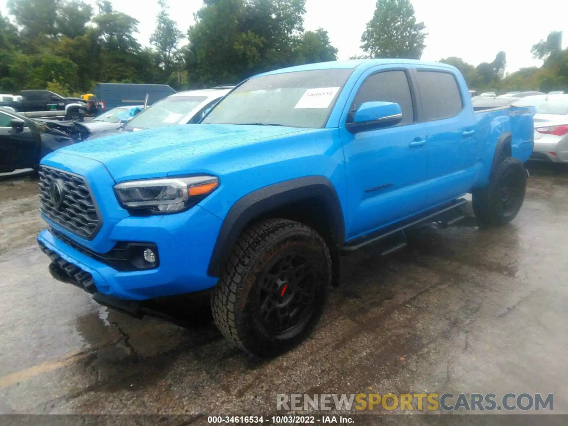 2 Фотография поврежденного автомобиля 3TYDZ5BN3MT004015 TOYOTA TACOMA 4WD 2021