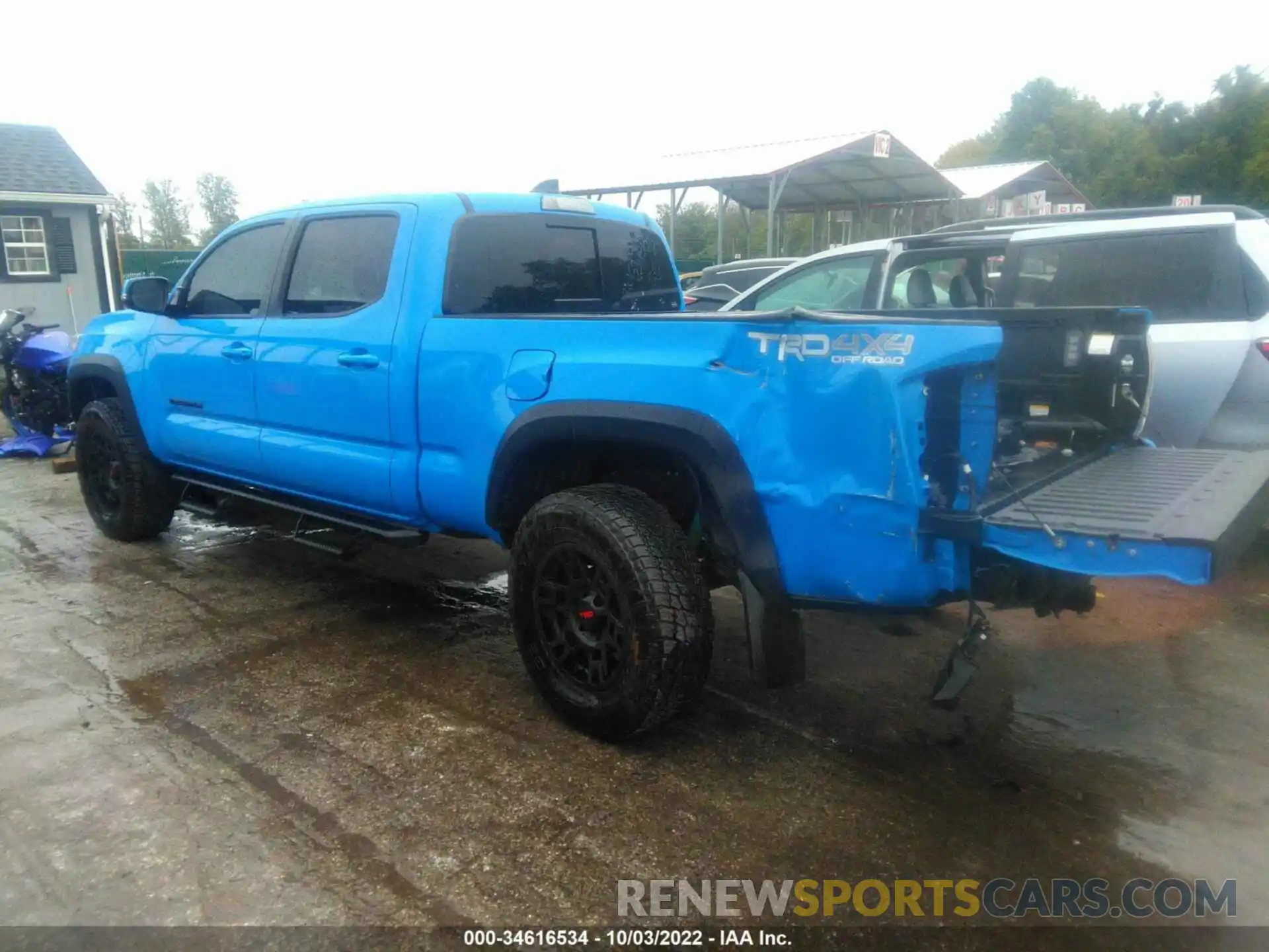 3 Фотография поврежденного автомобиля 3TYDZ5BN3MT004015 TOYOTA TACOMA 4WD 2021