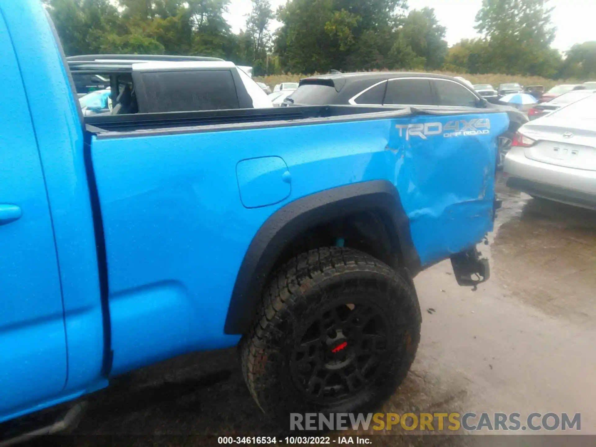 6 Фотография поврежденного автомобиля 3TYDZ5BN3MT004015 TOYOTA TACOMA 4WD 2021