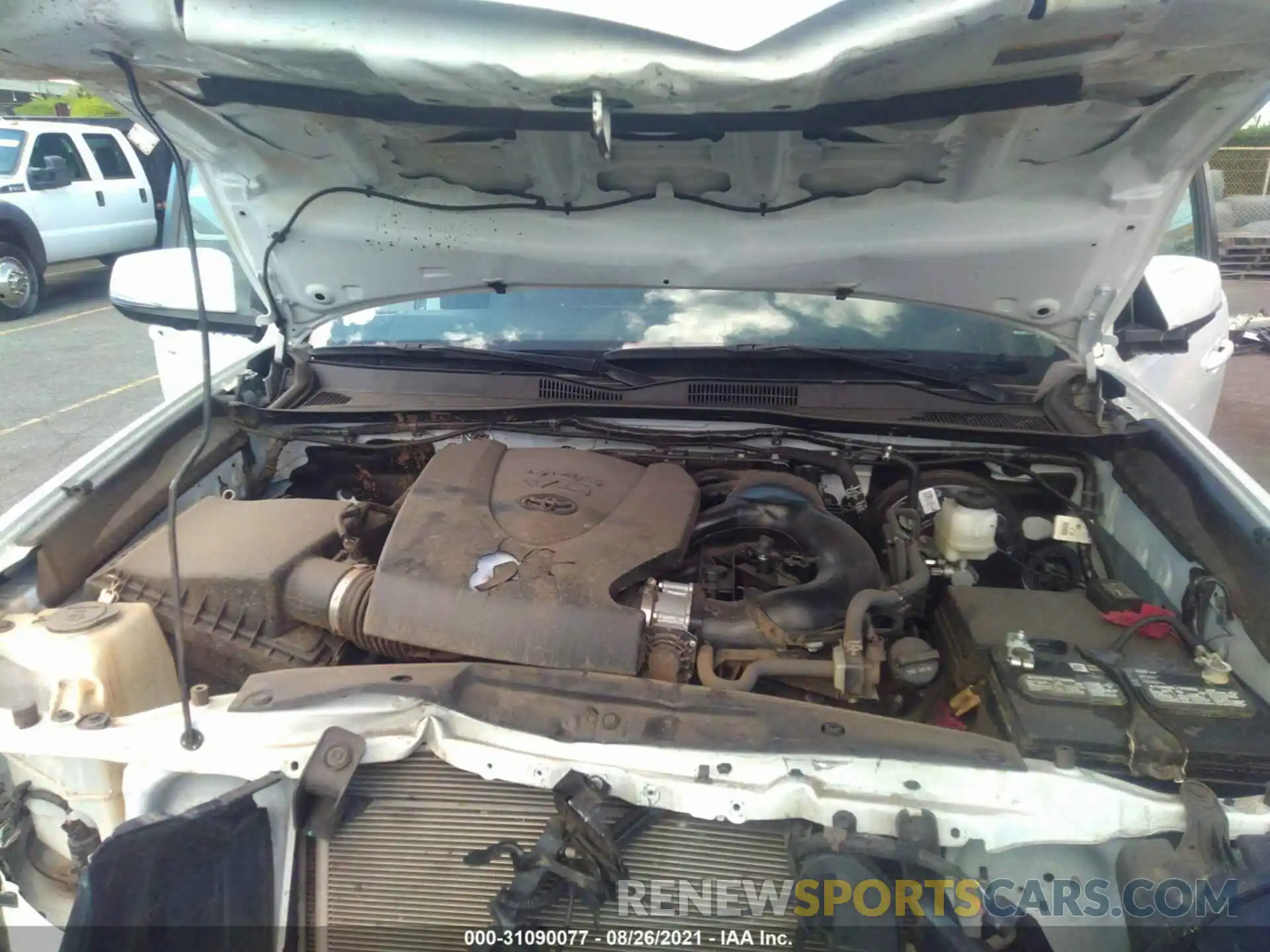 10 Photograph of a damaged car 3TYDZ5BN4MT000586 TOYOTA TACOMA 4WD 2021