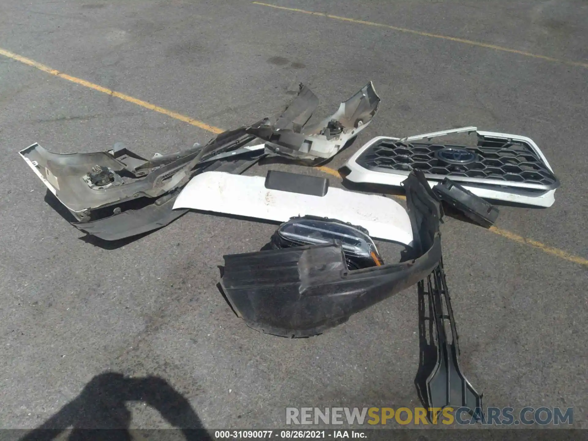 12 Photograph of a damaged car 3TYDZ5BN4MT000586 TOYOTA TACOMA 4WD 2021