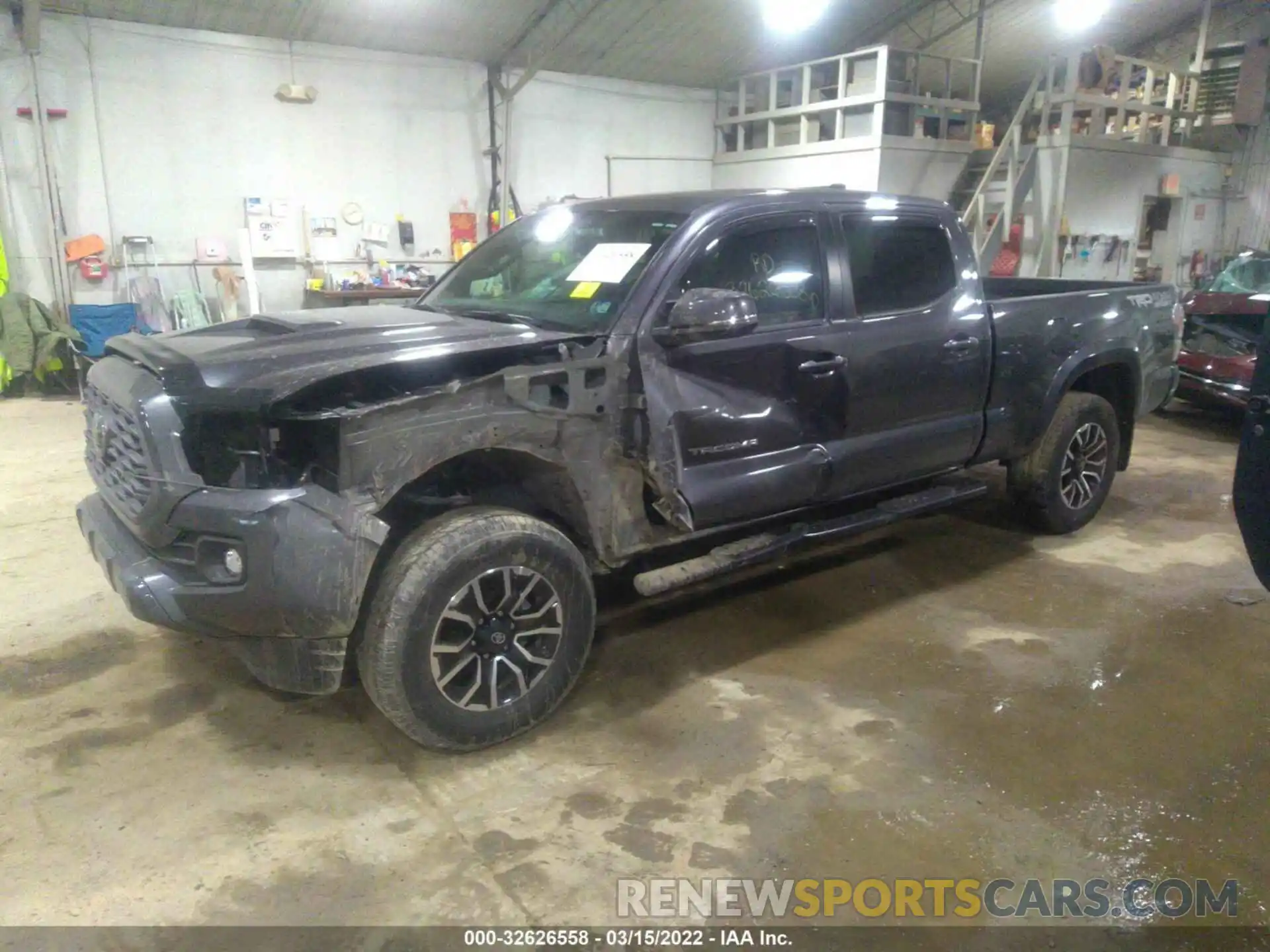 2 Photograph of a damaged car 3TYDZ5BN4MT002144 TOYOTA TACOMA 4WD 2021