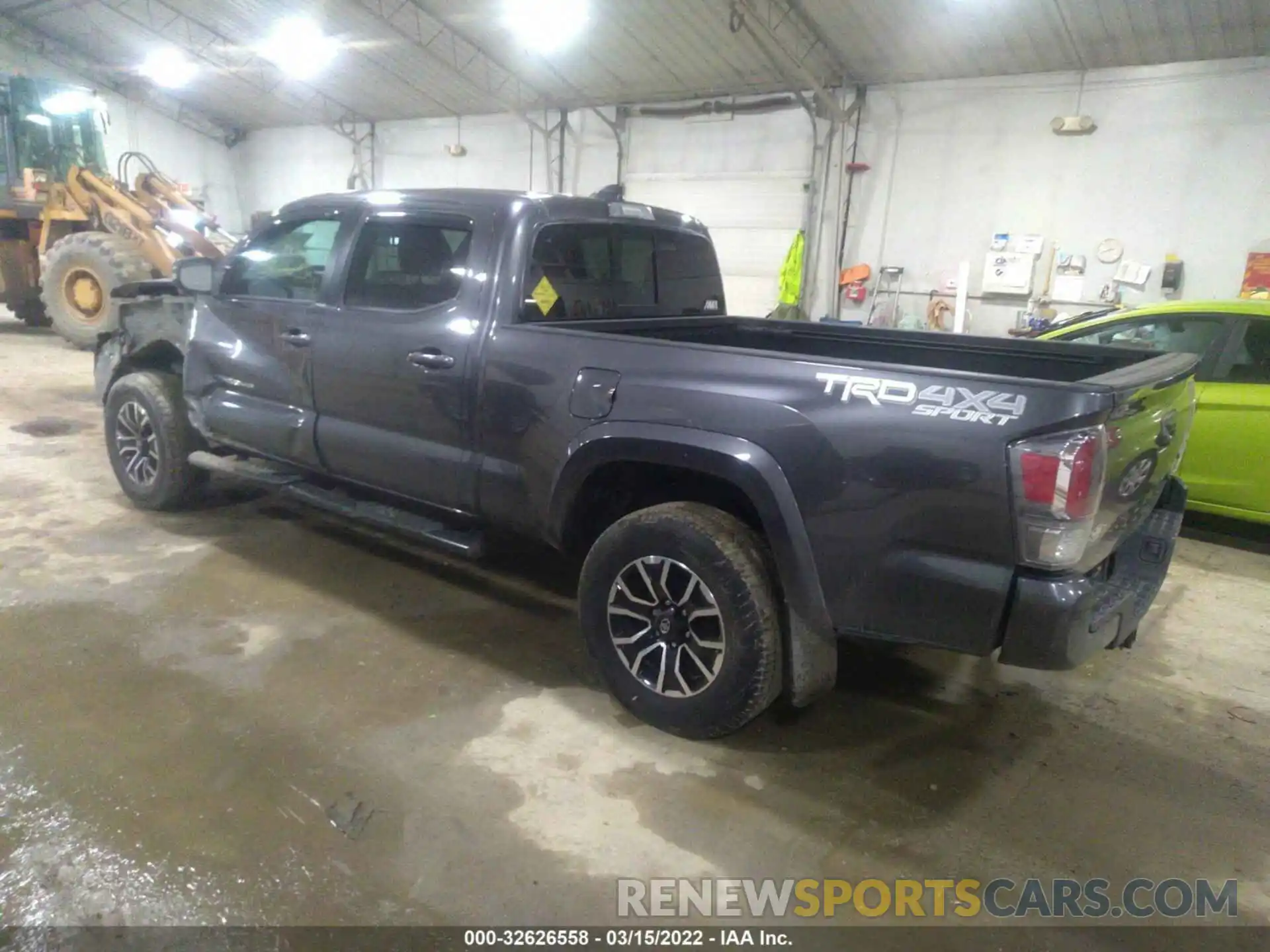 3 Photograph of a damaged car 3TYDZ5BN4MT002144 TOYOTA TACOMA 4WD 2021