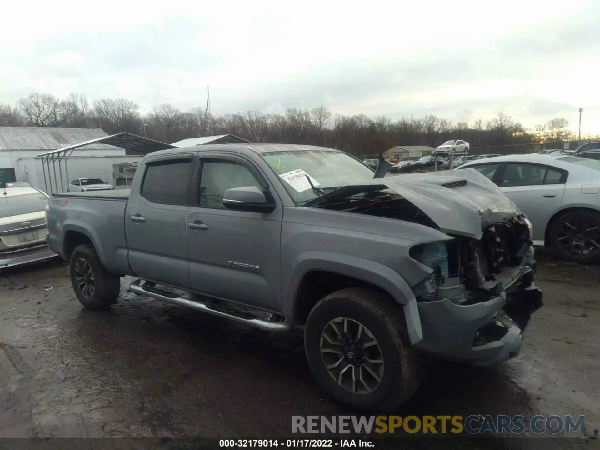 1 Photograph of a damaged car 3TYDZ5BN5MT001052 TOYOTA TACOMA 4WD 2021