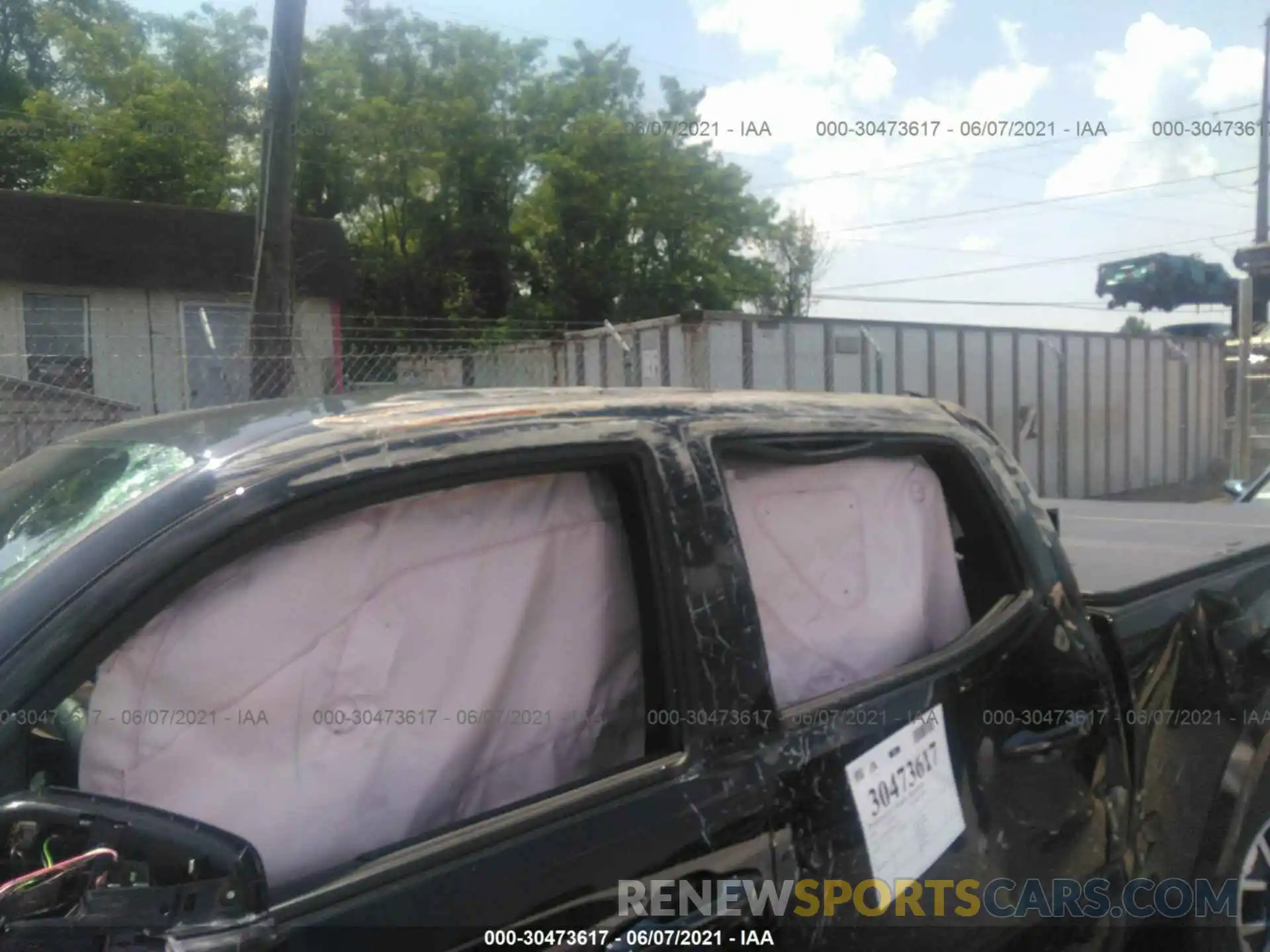 6 Photograph of a damaged car 3TYDZ5BN5MT001519 TOYOTA TACOMA 4WD 2021