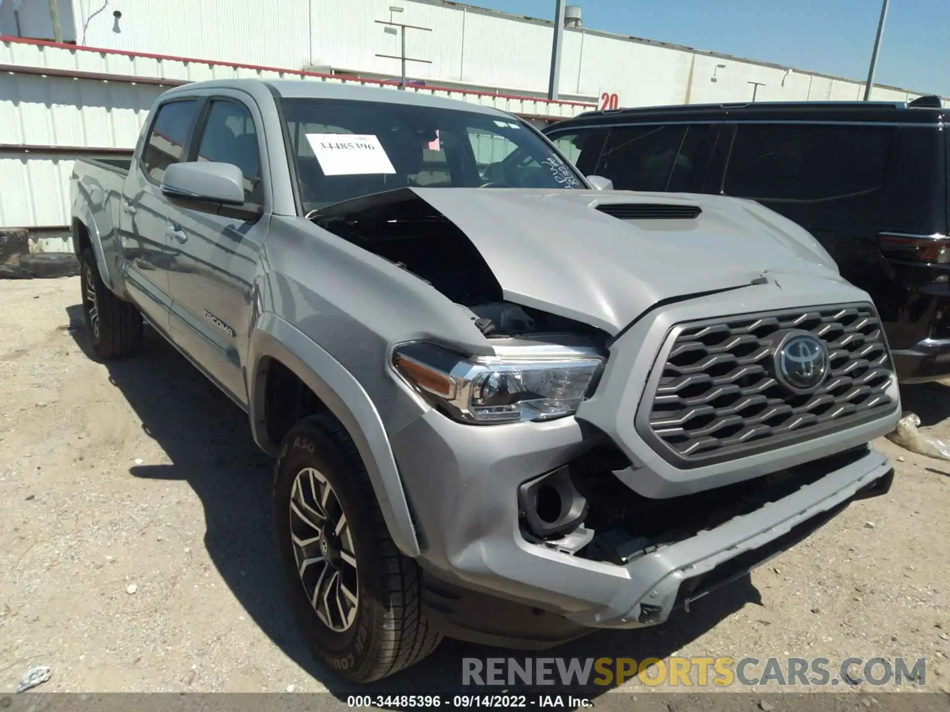 1 Photograph of a damaged car 3TYDZ5BN5MT002072 TOYOTA TACOMA 4WD 2021