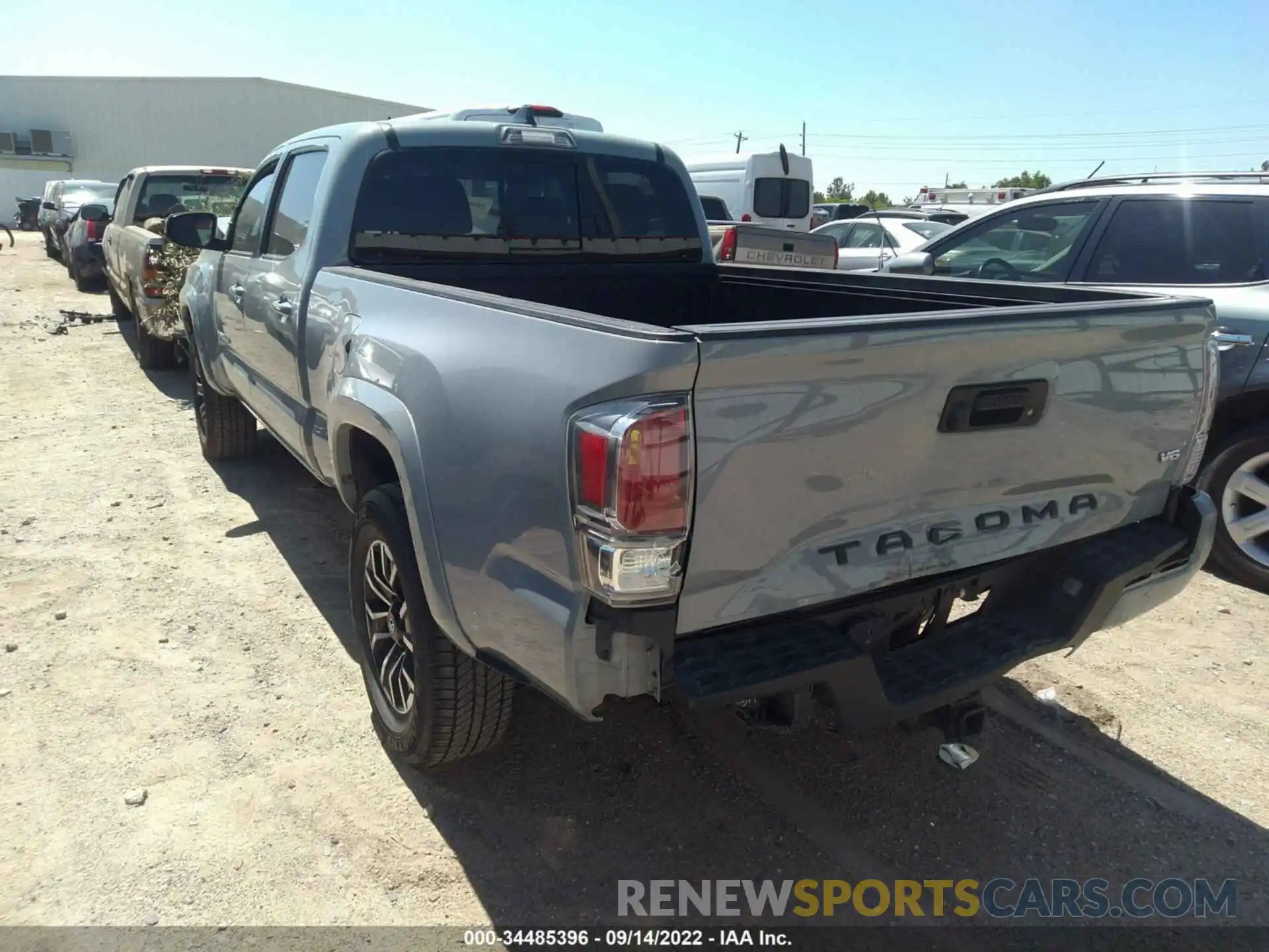 3 Photograph of a damaged car 3TYDZ5BN5MT002072 TOYOTA TACOMA 4WD 2021