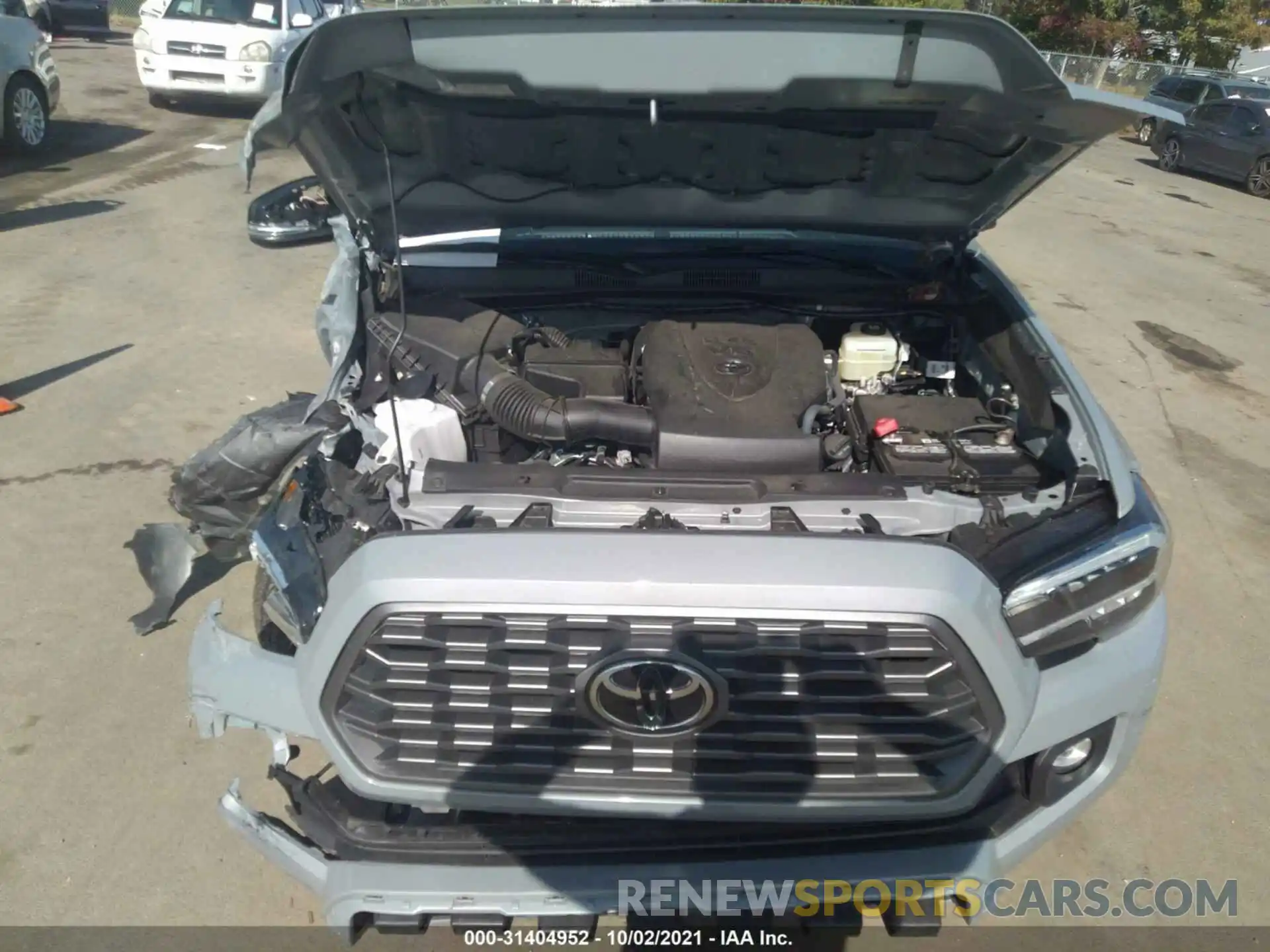 10 Photograph of a damaged car 3TYDZ5BN5MT002217 TOYOTA TACOMA 4WD 2021