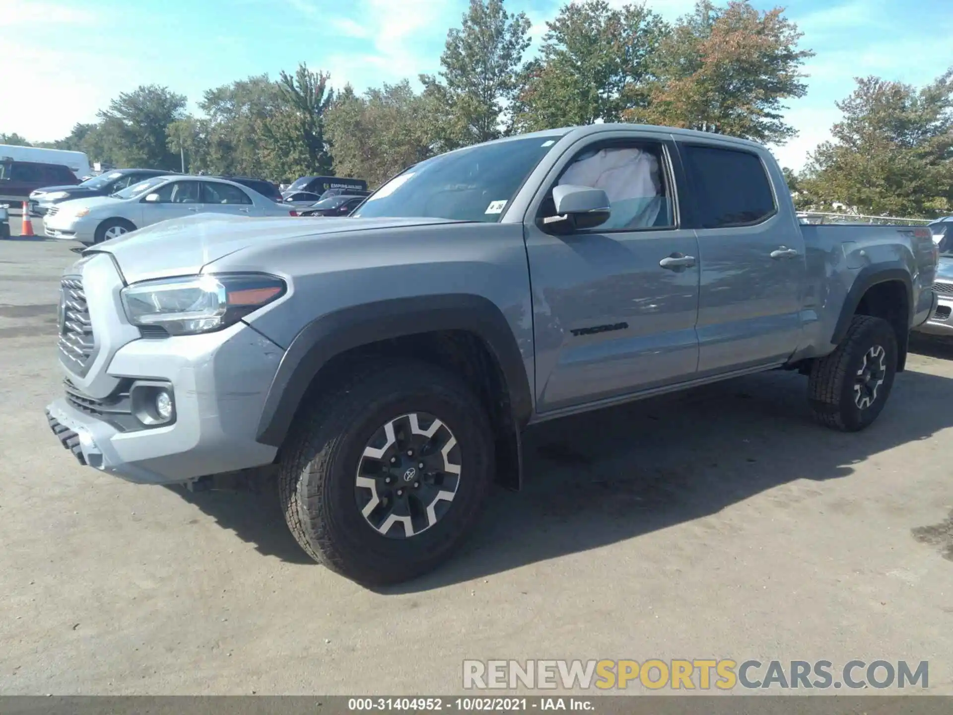 2 Photograph of a damaged car 3TYDZ5BN5MT002217 TOYOTA TACOMA 4WD 2021