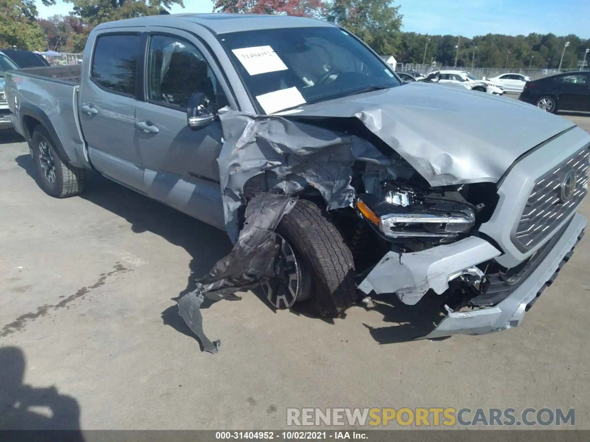 6 Photograph of a damaged car 3TYDZ5BN5MT002217 TOYOTA TACOMA 4WD 2021