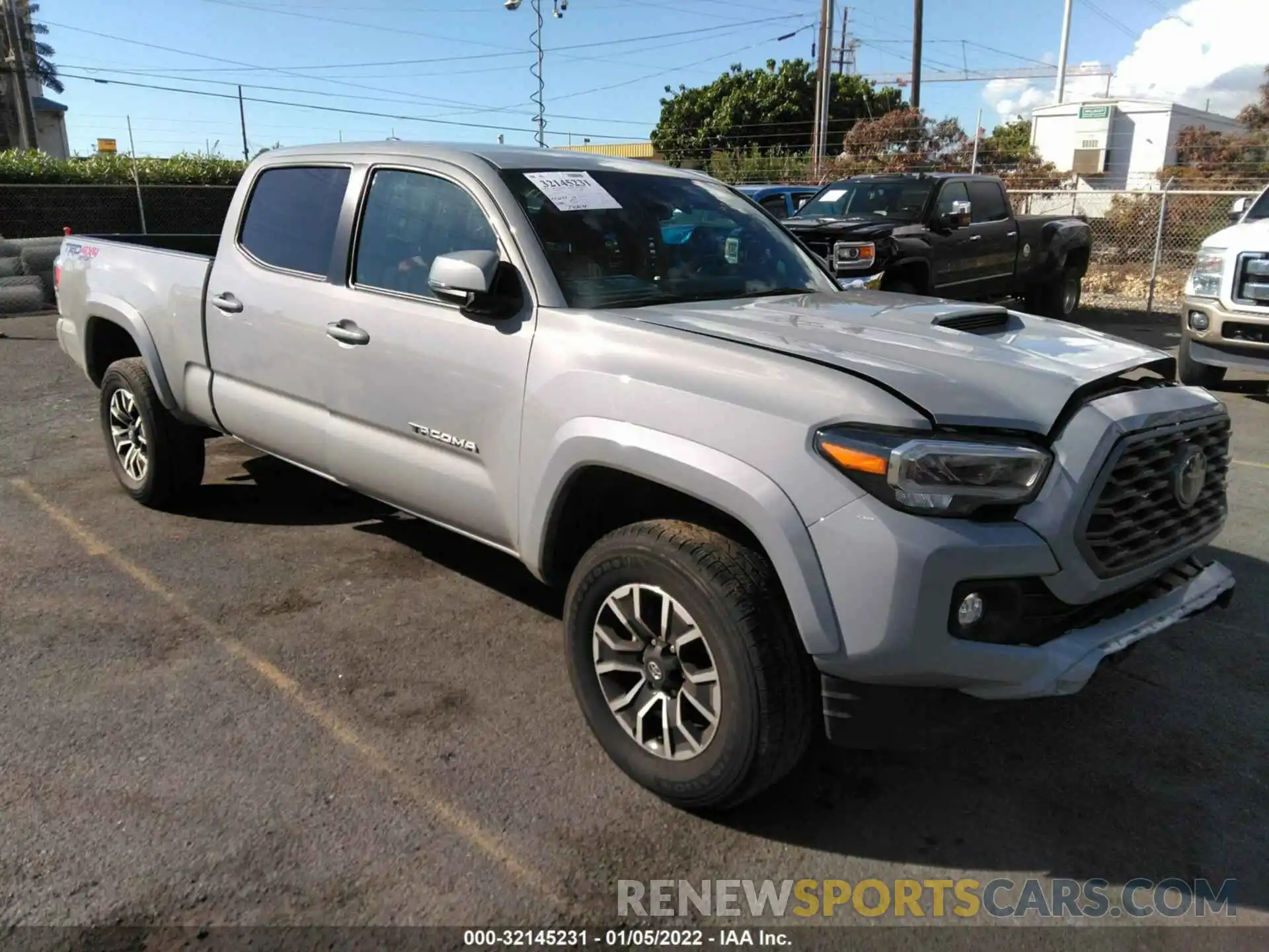 1 Photograph of a damaged car 3TYDZ5BN6MT001433 TOYOTA TACOMA 4WD 2021