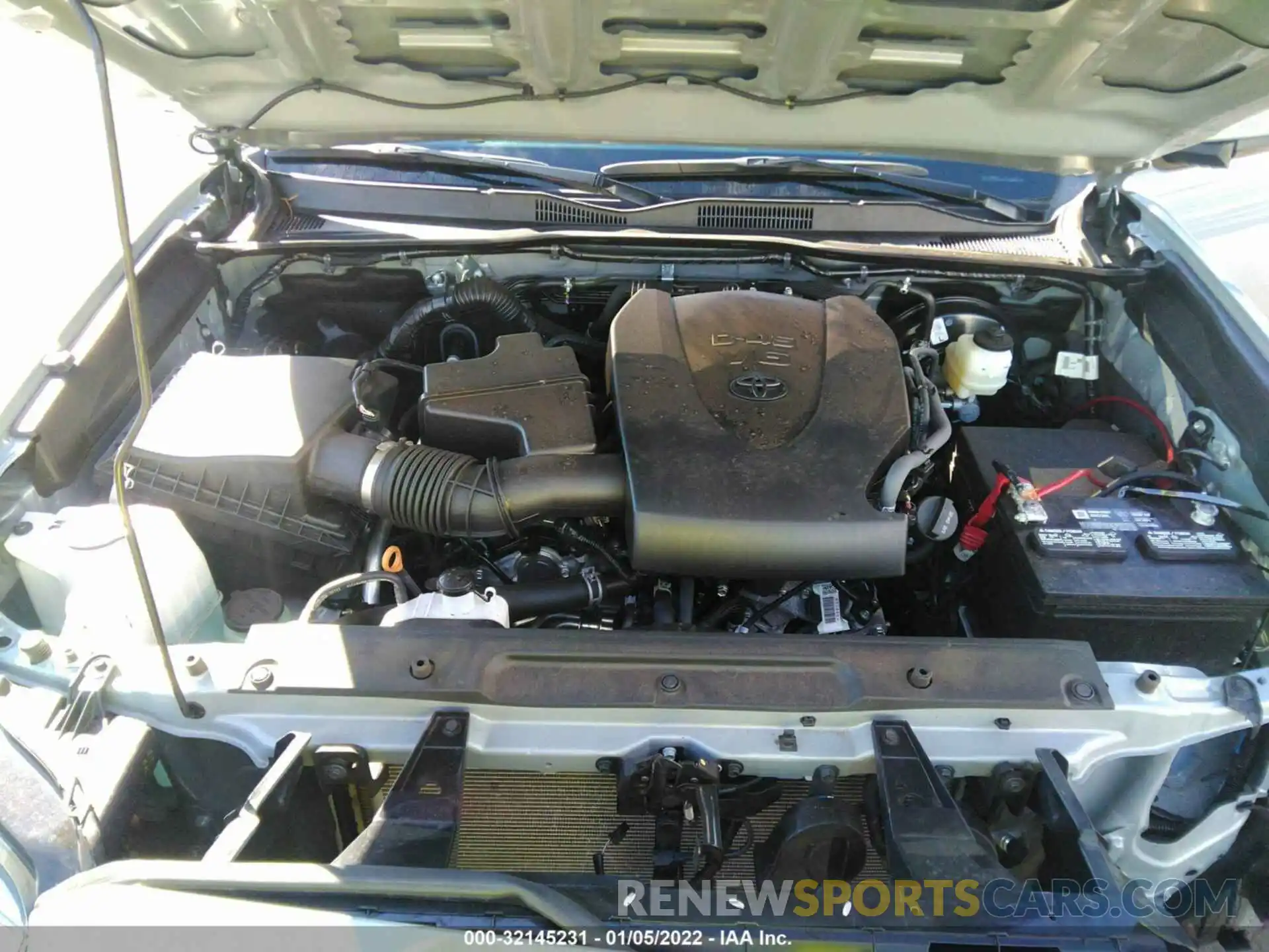 10 Photograph of a damaged car 3TYDZ5BN6MT001433 TOYOTA TACOMA 4WD 2021