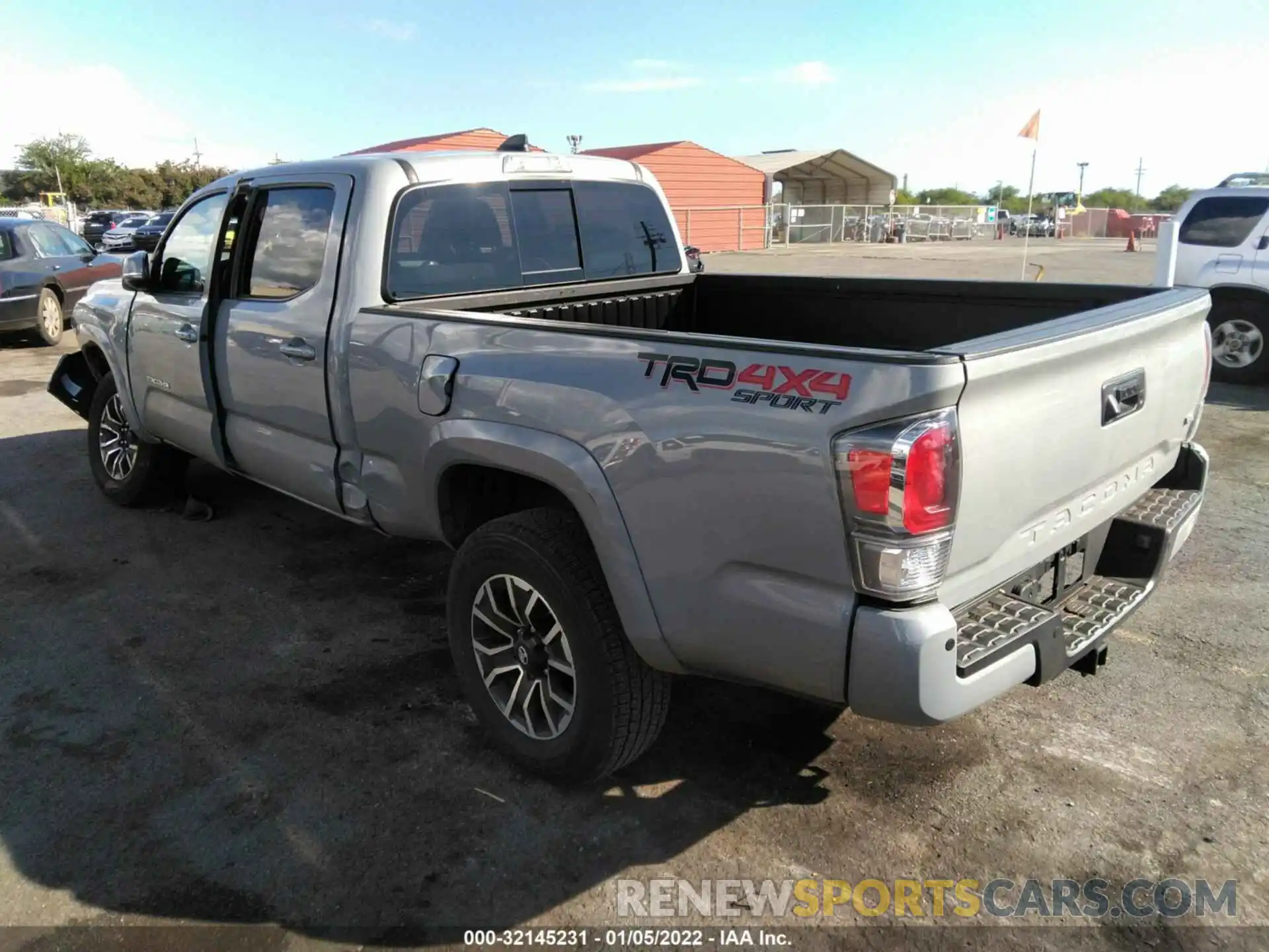 3 Photograph of a damaged car 3TYDZ5BN6MT001433 TOYOTA TACOMA 4WD 2021