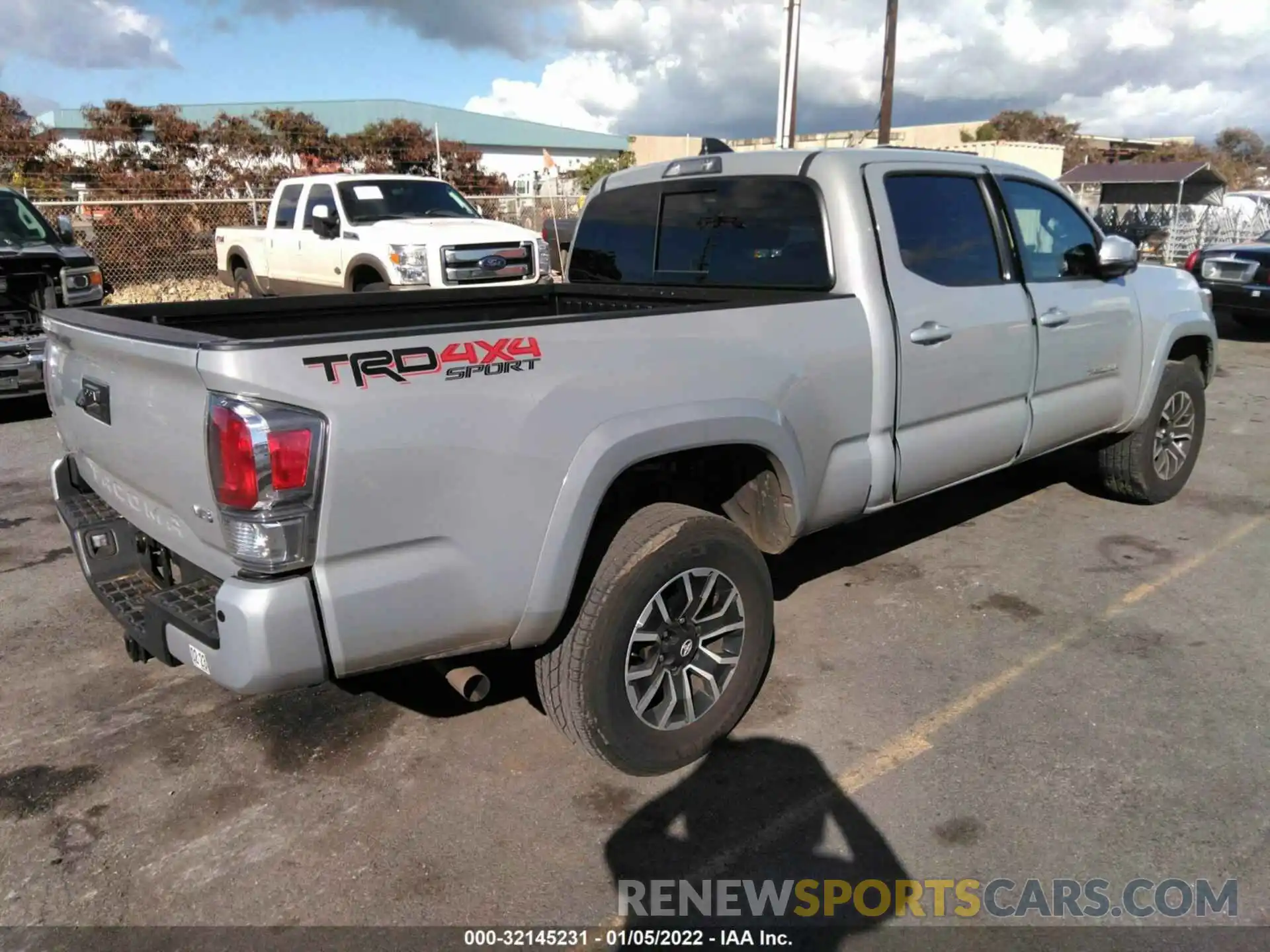 4 Фотография поврежденного автомобиля 3TYDZ5BN6MT001433 TOYOTA TACOMA 4WD 2021