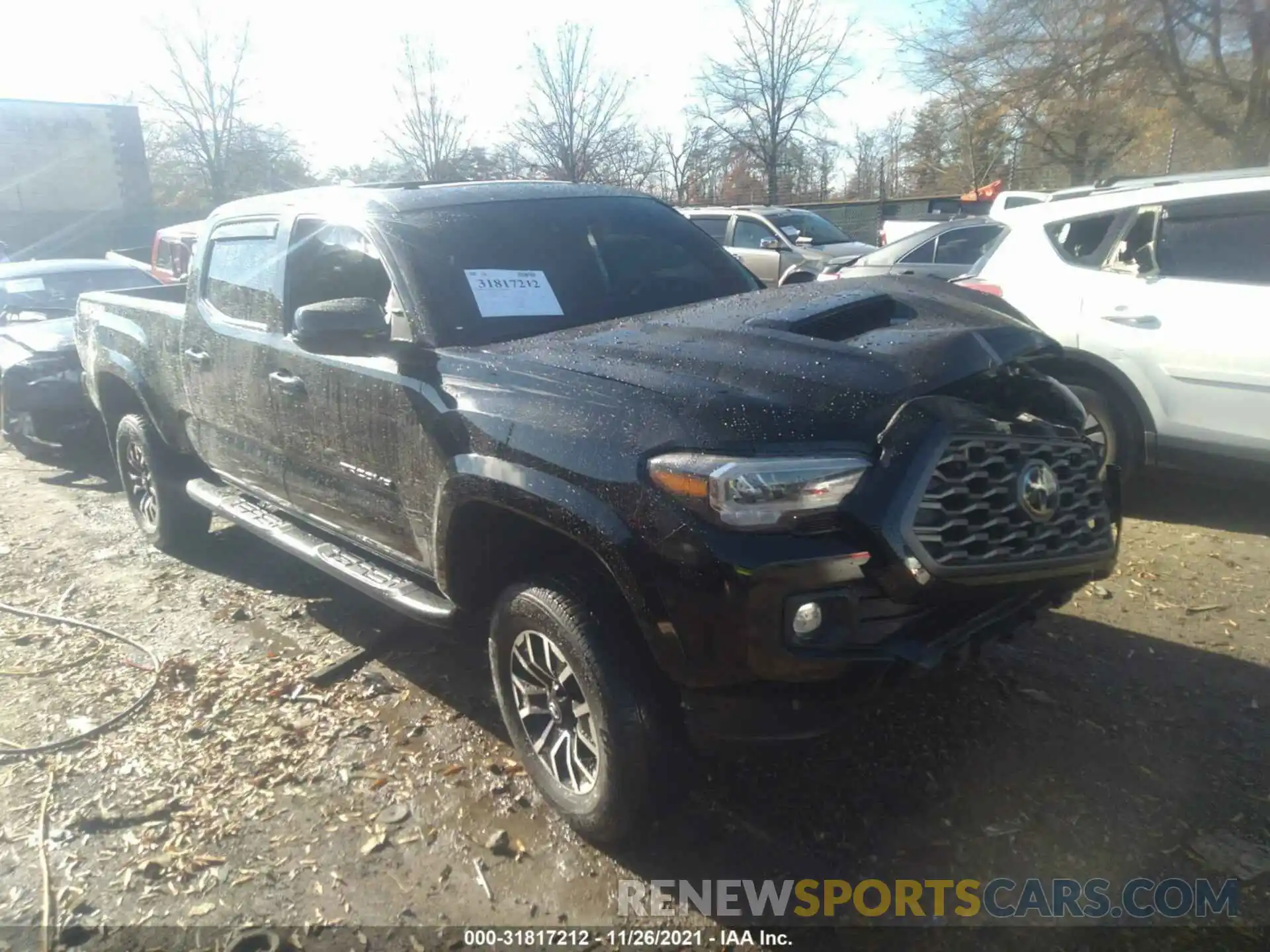 1 Photograph of a damaged car 3TYDZ5BN6MT001495 TOYOTA TACOMA 4WD 2021