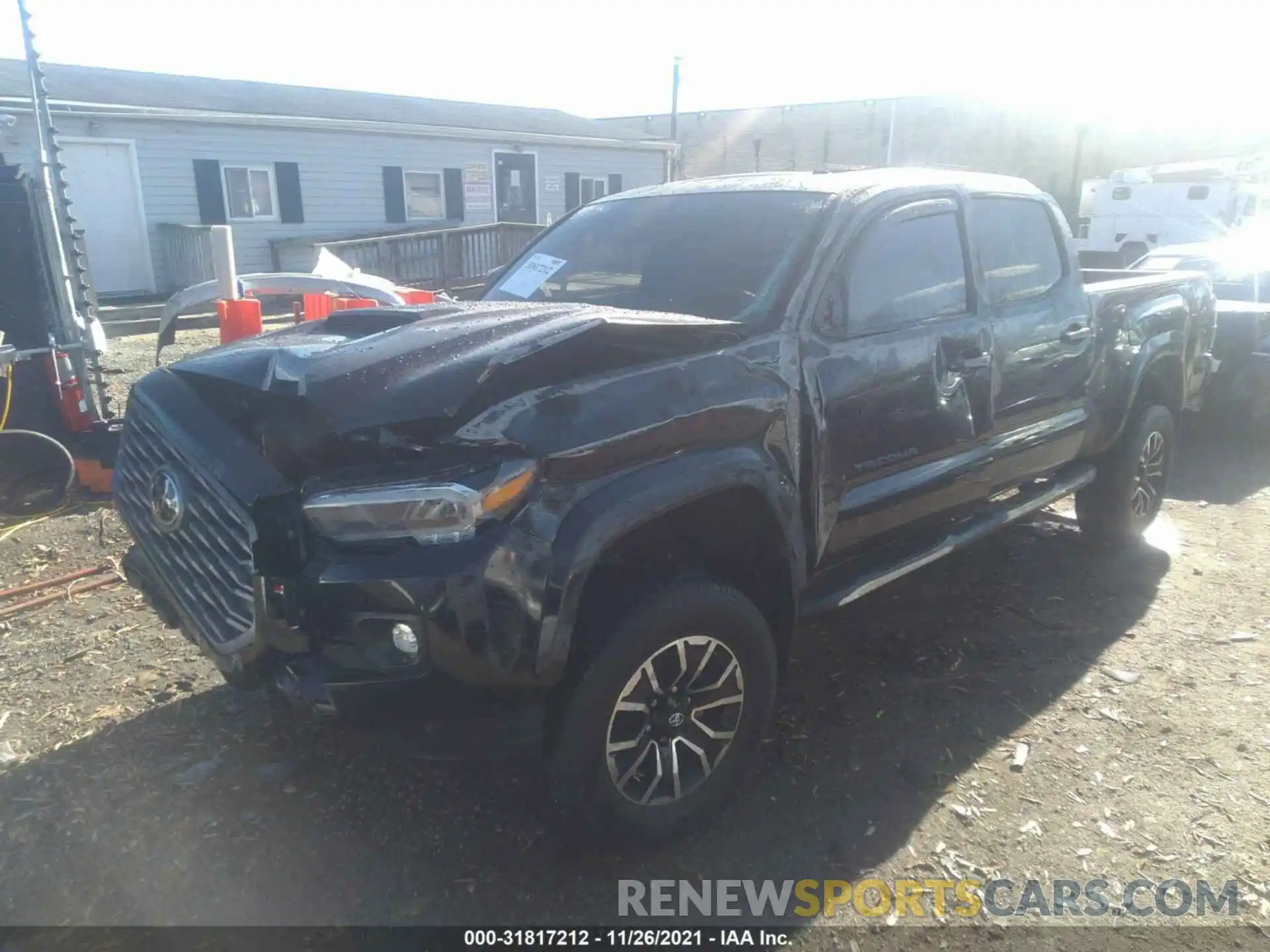 2 Photograph of a damaged car 3TYDZ5BN6MT001495 TOYOTA TACOMA 4WD 2021