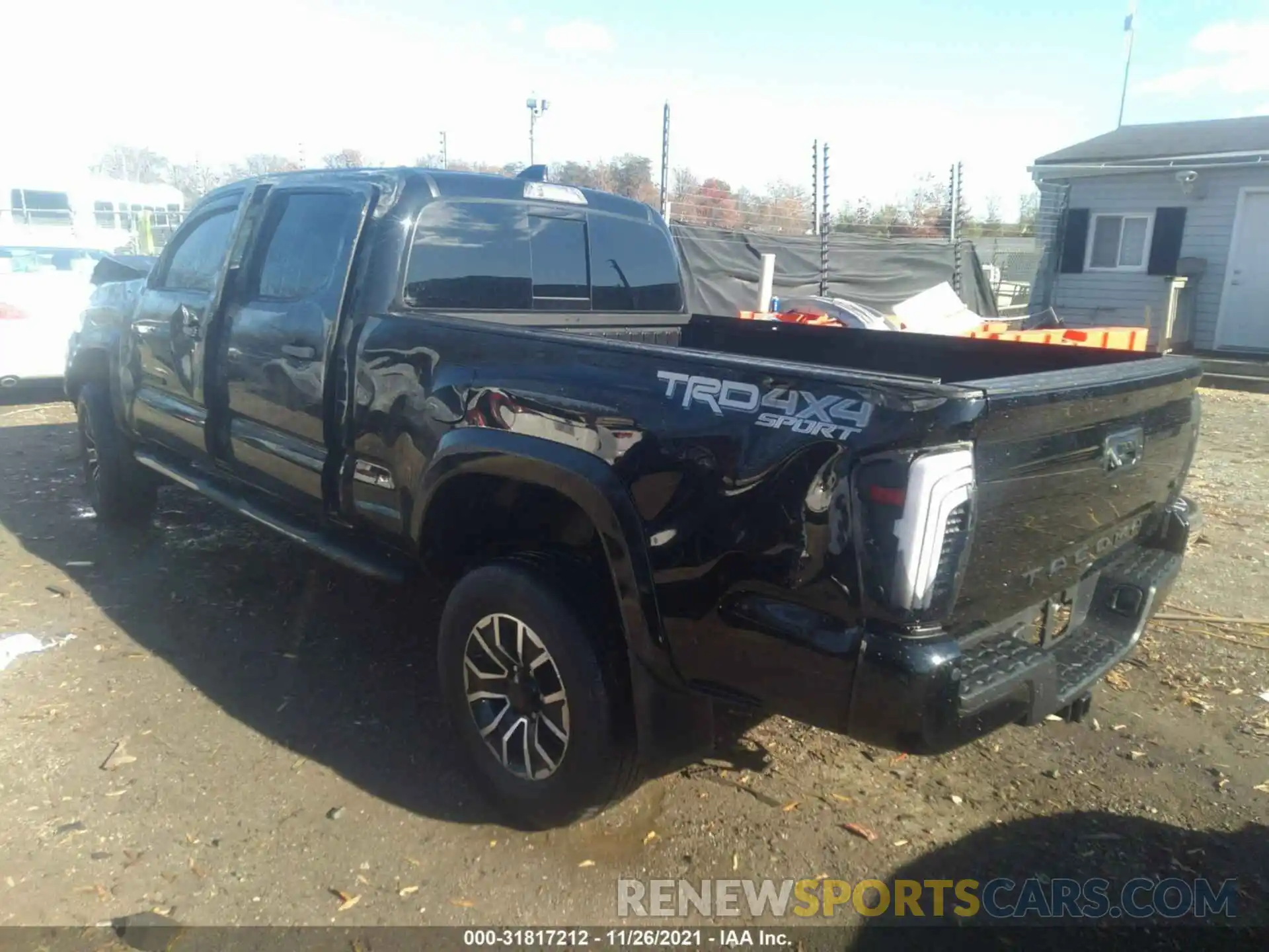 3 Photograph of a damaged car 3TYDZ5BN6MT001495 TOYOTA TACOMA 4WD 2021