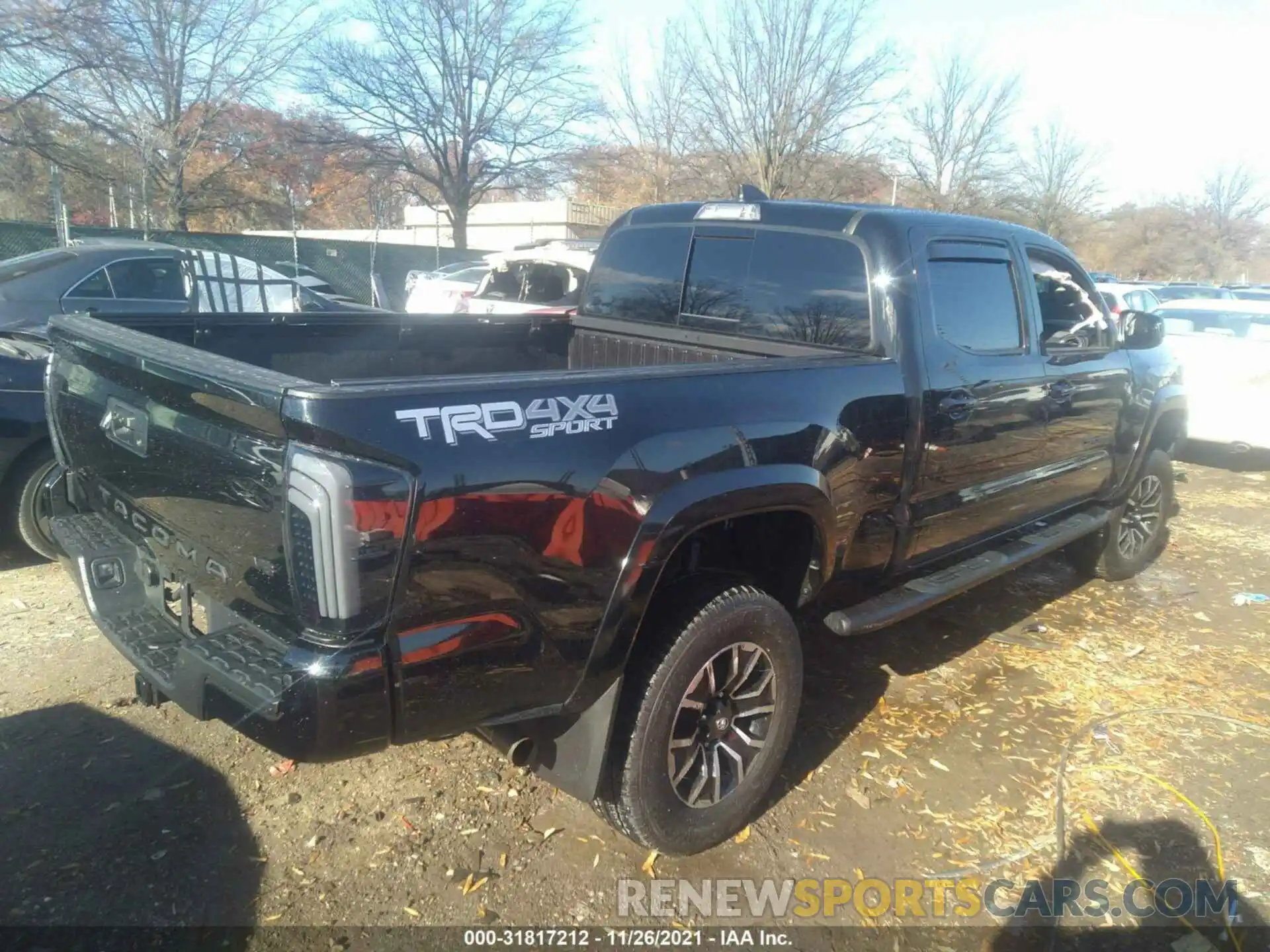 4 Фотография поврежденного автомобиля 3TYDZ5BN6MT001495 TOYOTA TACOMA 4WD 2021