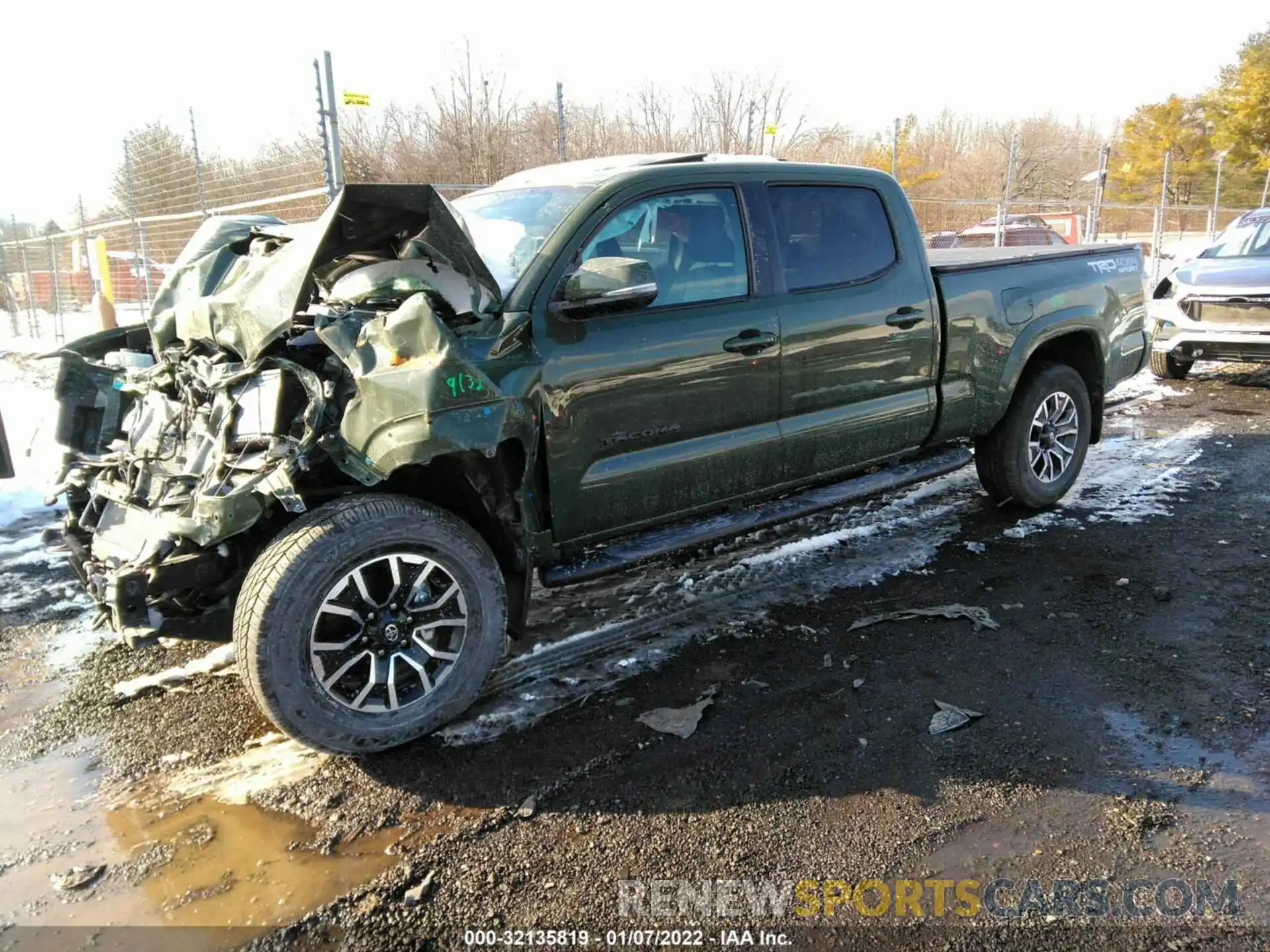 2 Photograph of a damaged car 3TYDZ5BN6MT002906 TOYOTA TACOMA 4WD 2021