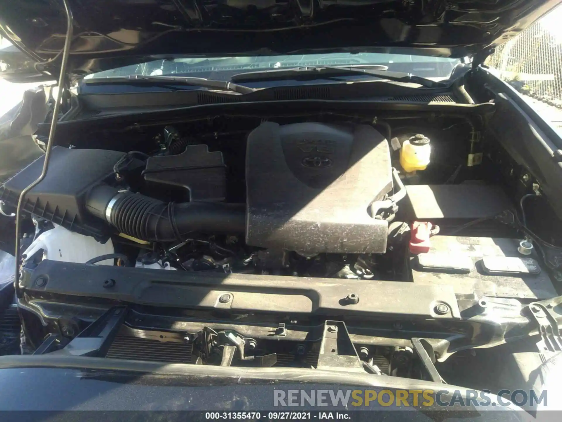 10 Photograph of a damaged car 3TYDZ5BN7MT001411 TOYOTA TACOMA 4WD 2021