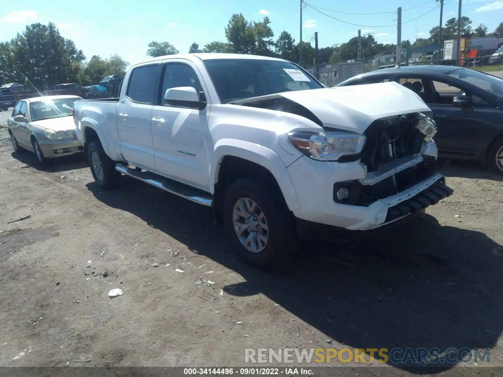 1 Photograph of a damaged car 3TYDZ5BN7MT002008 TOYOTA TACOMA 4WD 2021