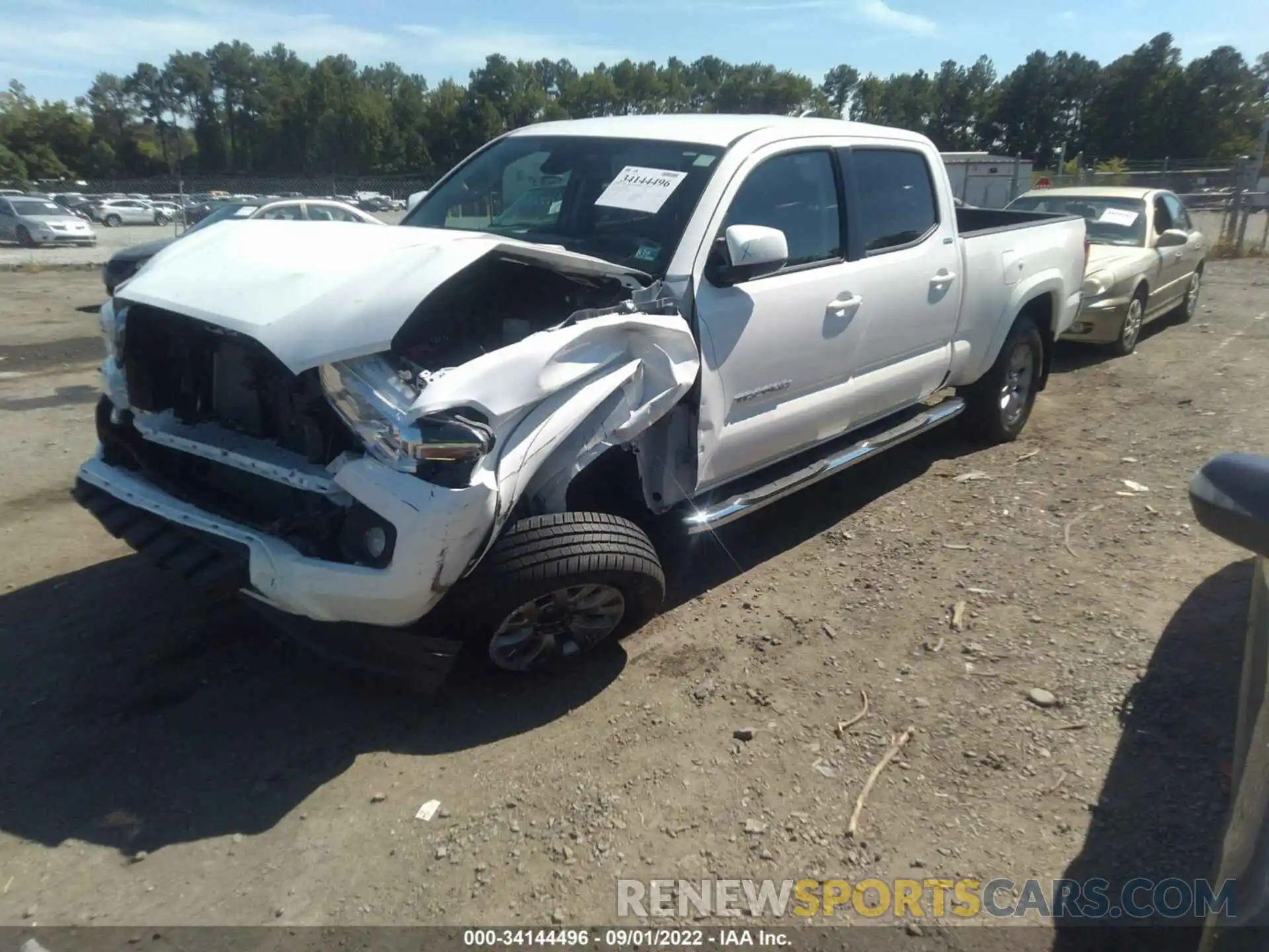 2 Photograph of a damaged car 3TYDZ5BN7MT002008 TOYOTA TACOMA 4WD 2021