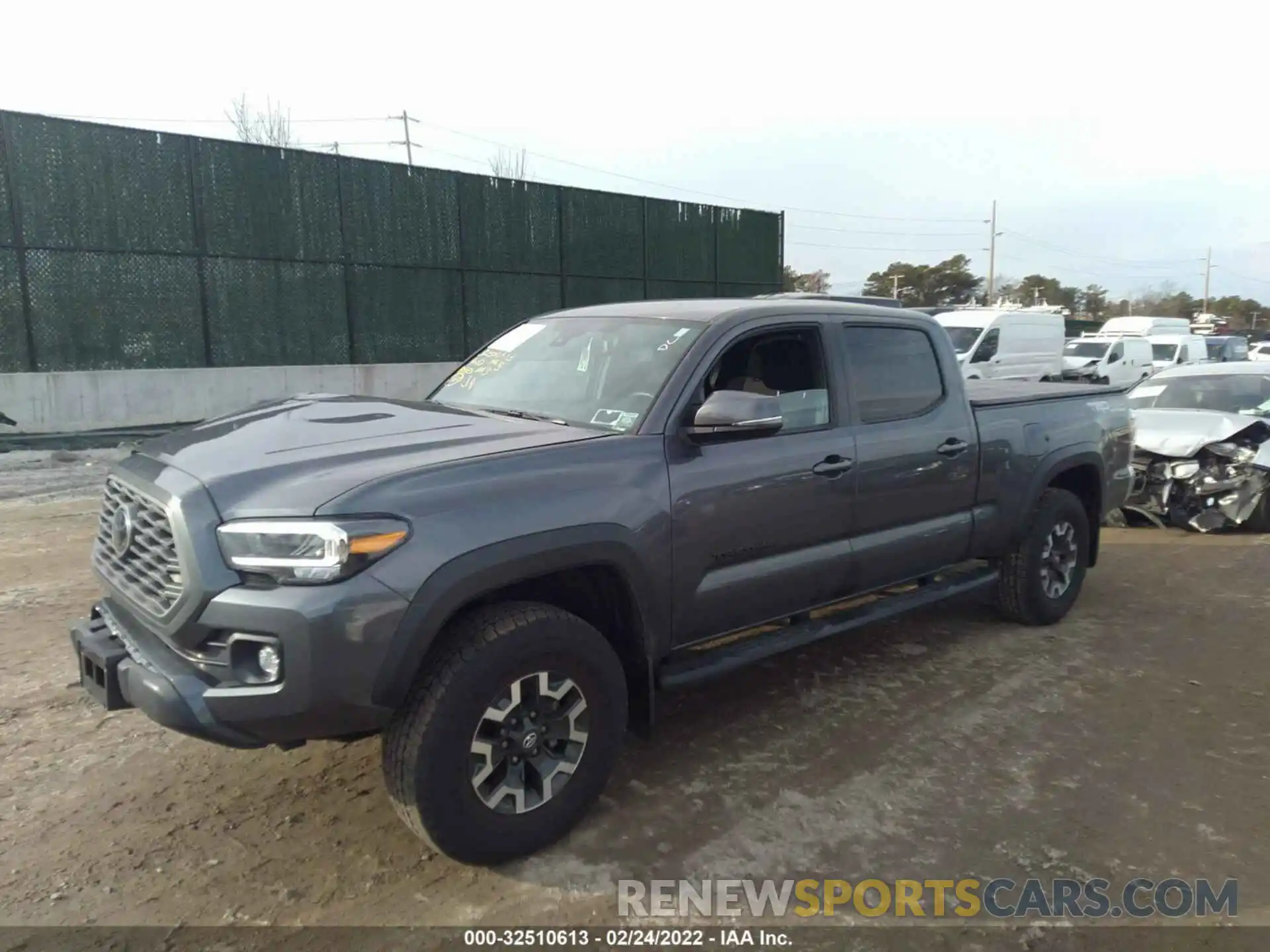 2 Photograph of a damaged car 3TYDZ5BN8MT003927 TOYOTA TACOMA 4WD 2021