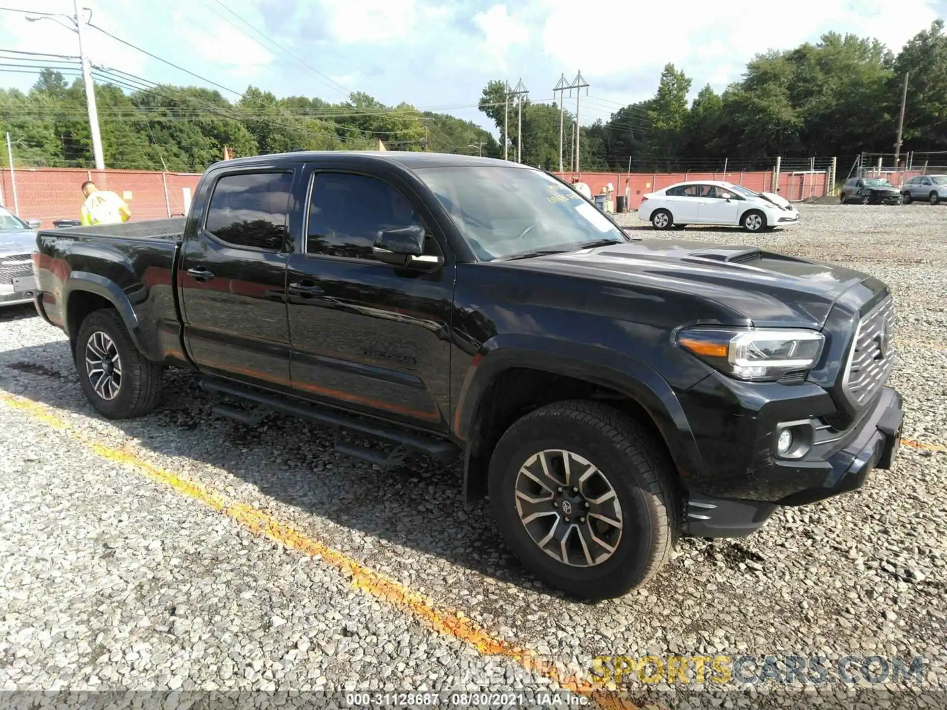 1 Photograph of a damaged car 3TYDZ5BNXMT000656 TOYOTA TACOMA 4WD 2021