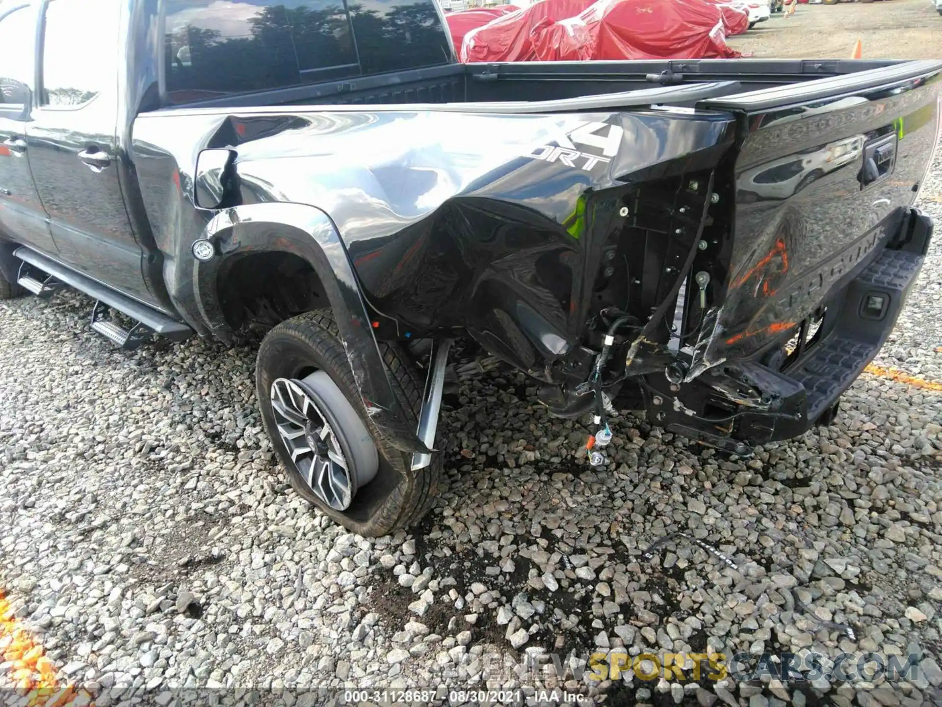 6 Photograph of a damaged car 3TYDZ5BNXMT000656 TOYOTA TACOMA 4WD 2021