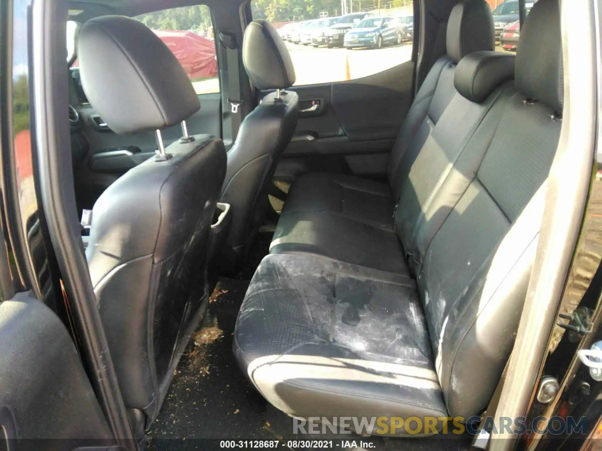 8 Photograph of a damaged car 3TYDZ5BNXMT000656 TOYOTA TACOMA 4WD 2021