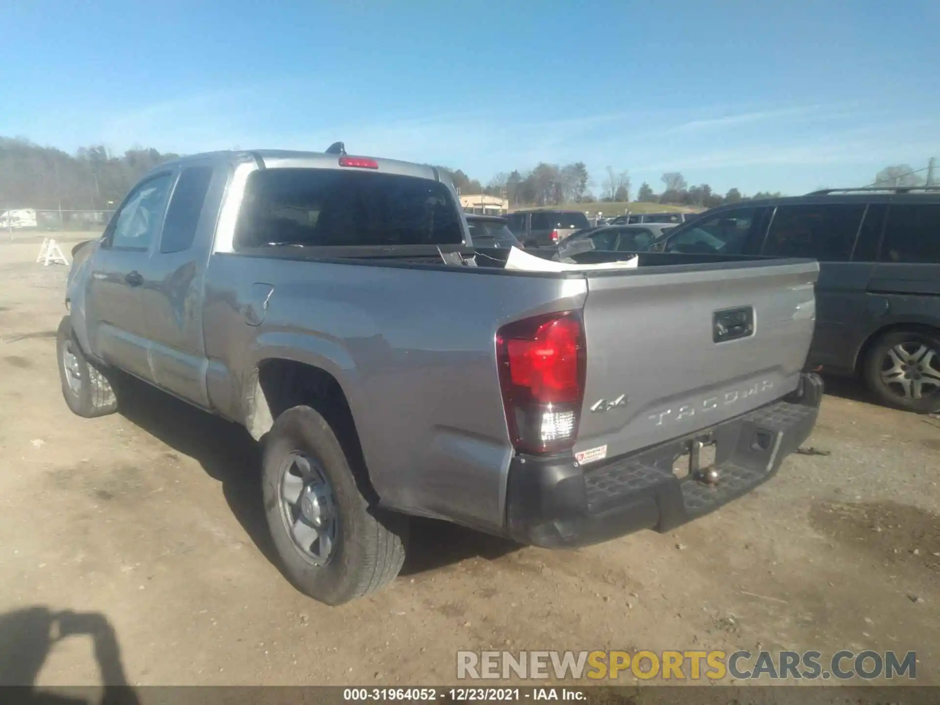 3 Photograph of a damaged car 3TYSX5EN0MT008404 TOYOTA TACOMA 4WD 2021