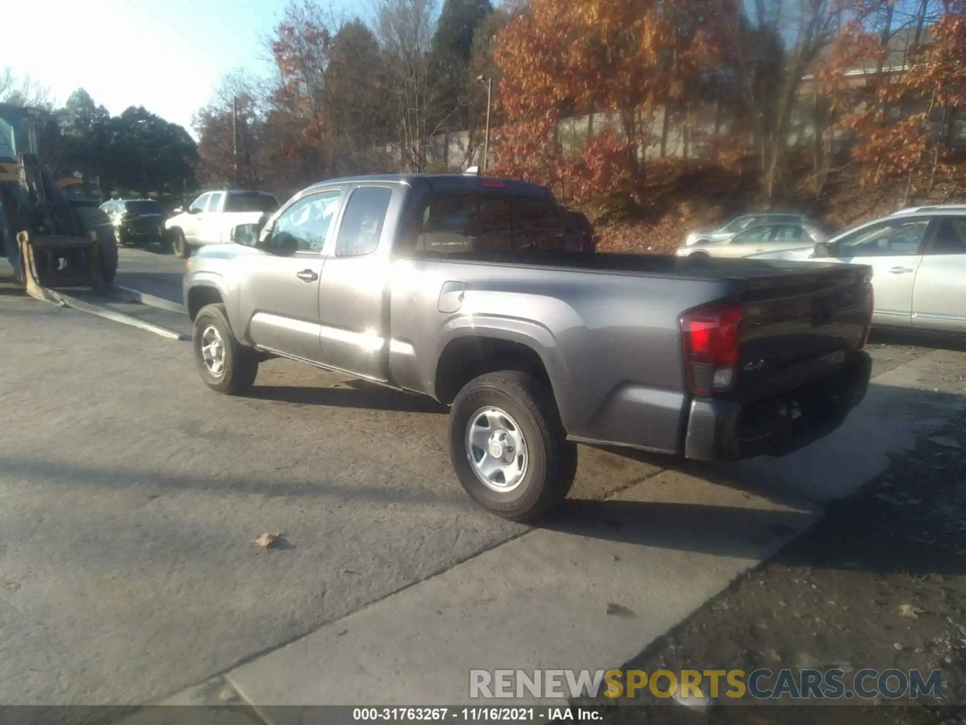 3 Photograph of a damaged car 3TYSX5EN3MT010180 TOYOTA TACOMA 4WD 2021