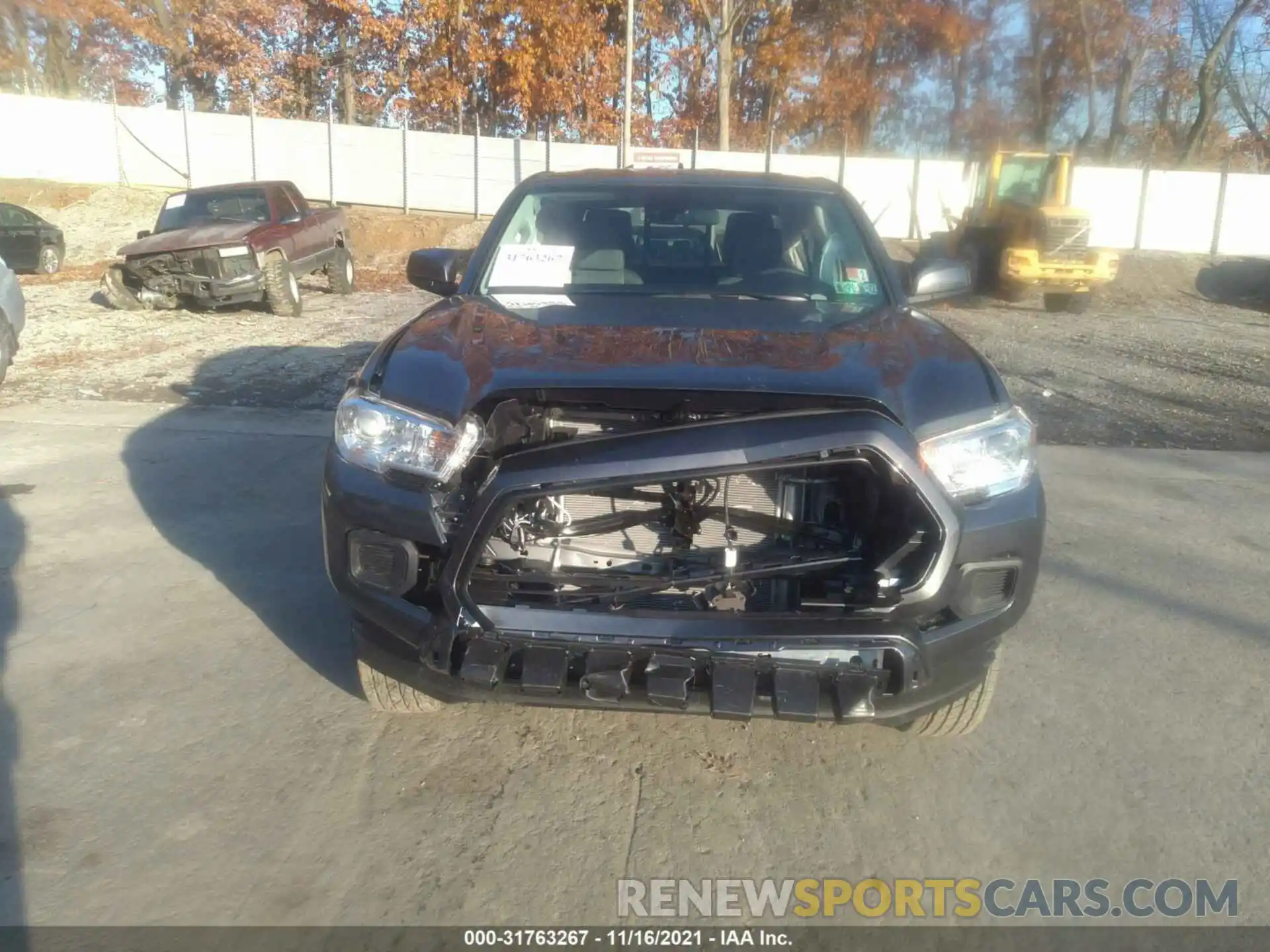 6 Photograph of a damaged car 3TYSX5EN3MT010180 TOYOTA TACOMA 4WD 2021