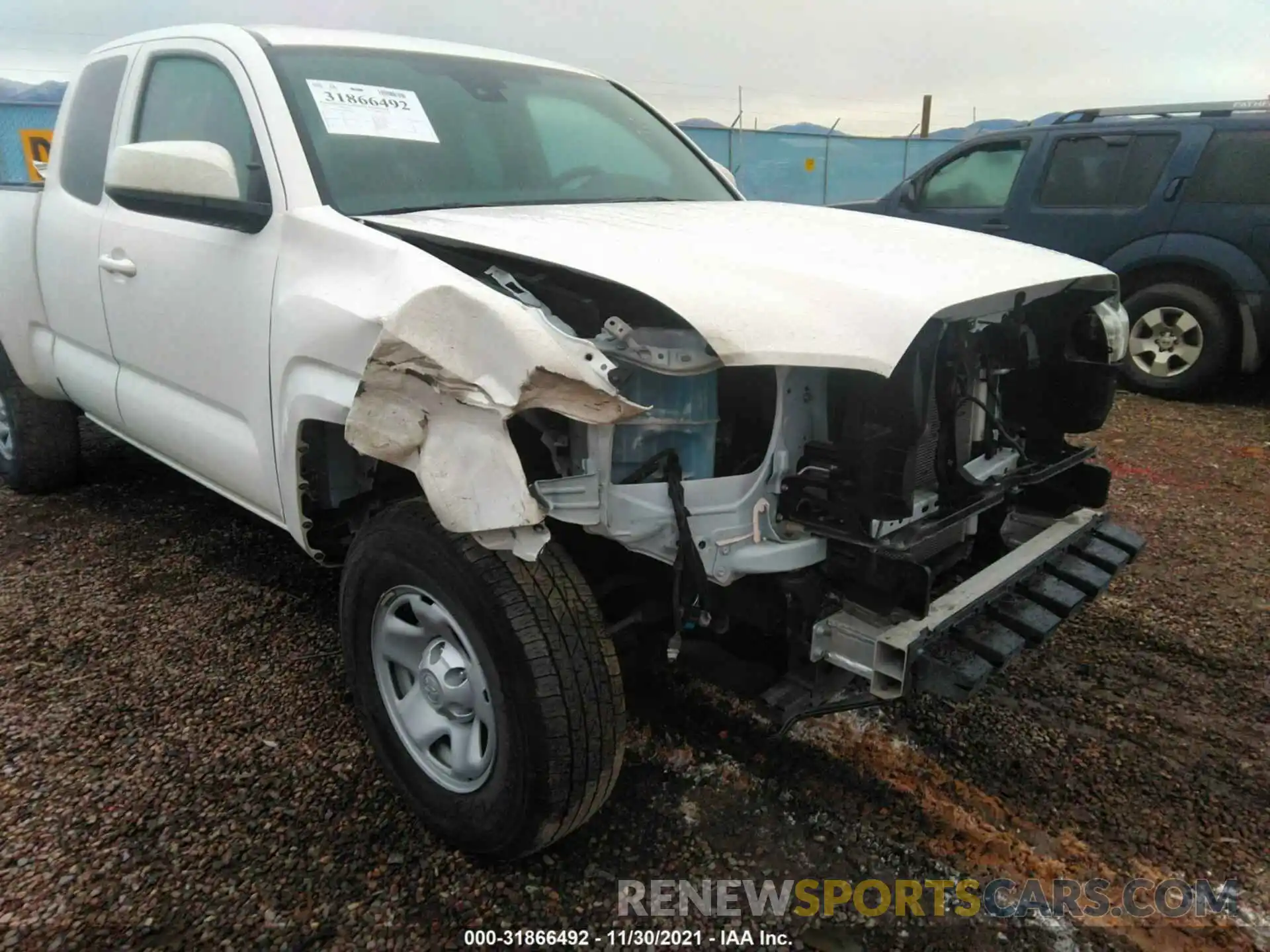 6 Photograph of a damaged car 3TYSX5EN4MT003643 TOYOTA TACOMA 4WD 2021