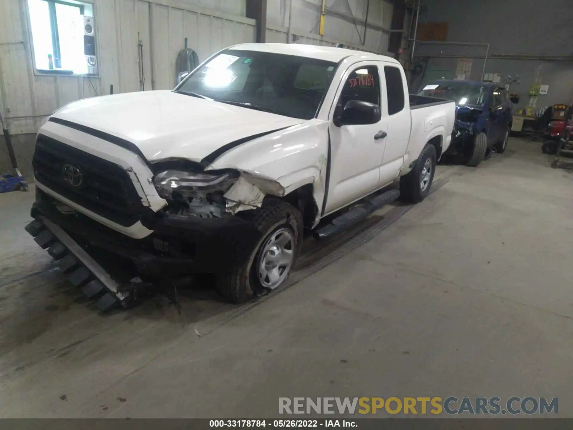 2 Photograph of a damaged car 3TYSX5EN4MT007627 TOYOTA TACOMA 4WD 2021